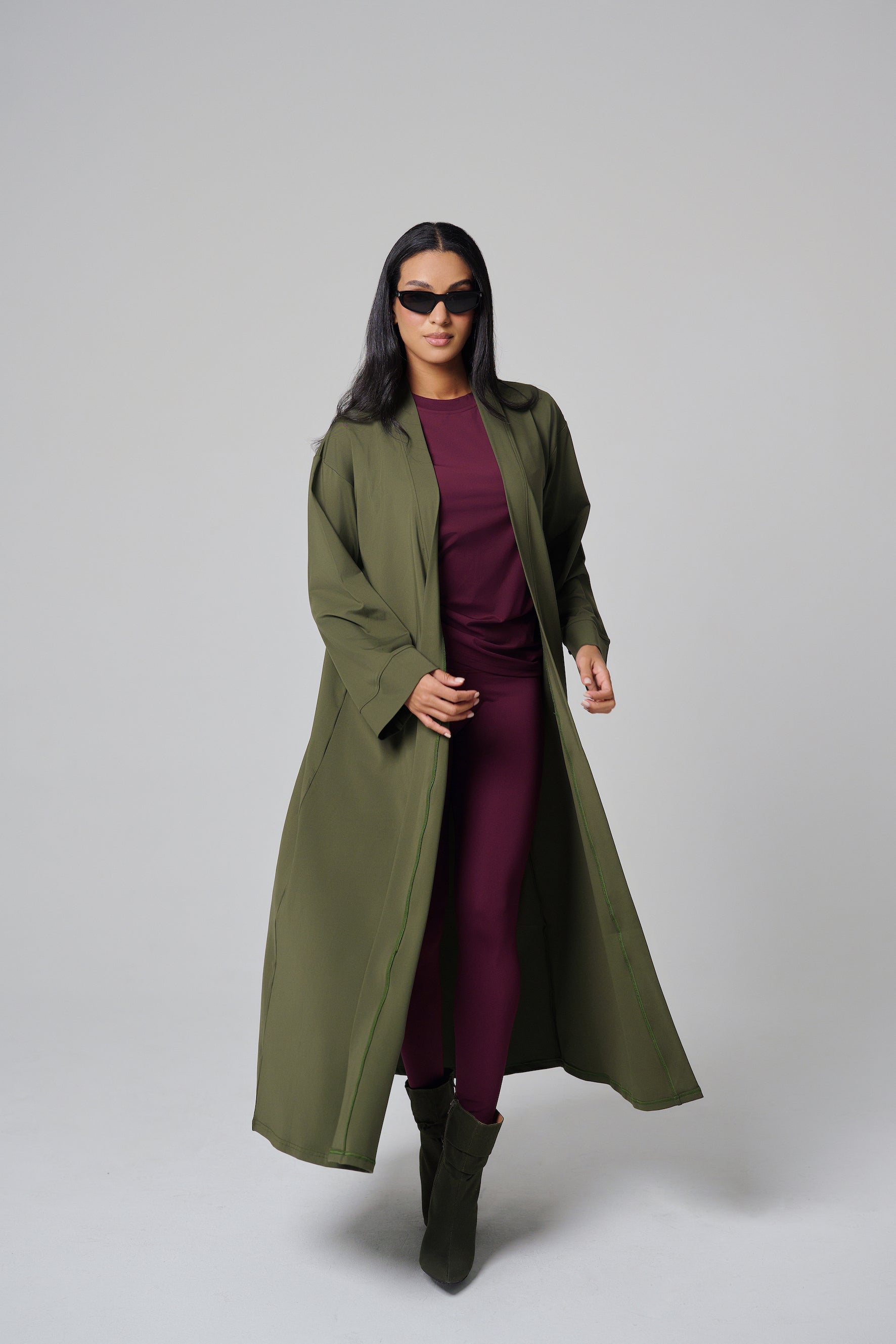 MULU Classic Women's Abaya - Green MULU Classic Women's Abaya - Green
