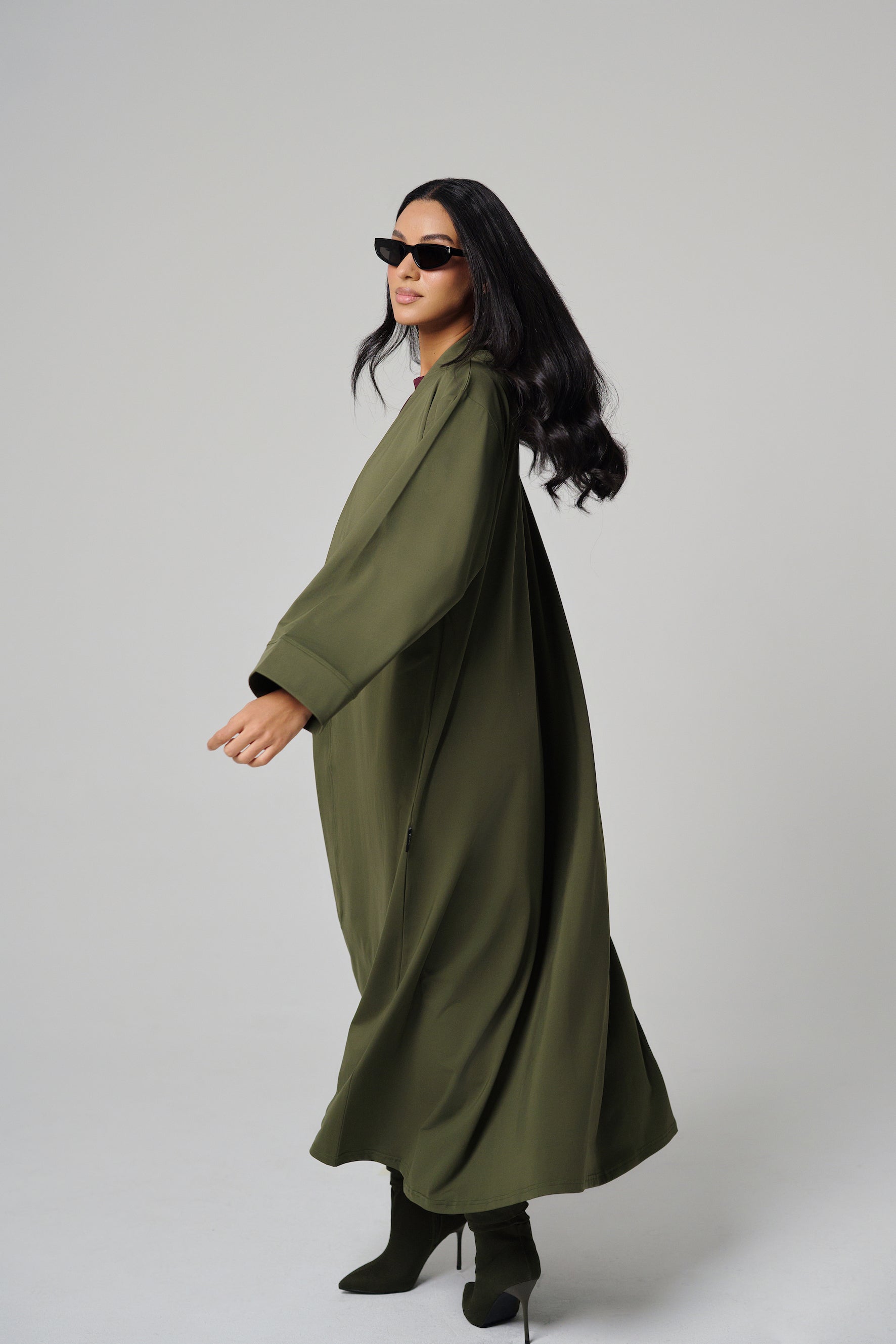 MULU Classic Women's Abaya - Green MULU Classic Women's Abaya - Green