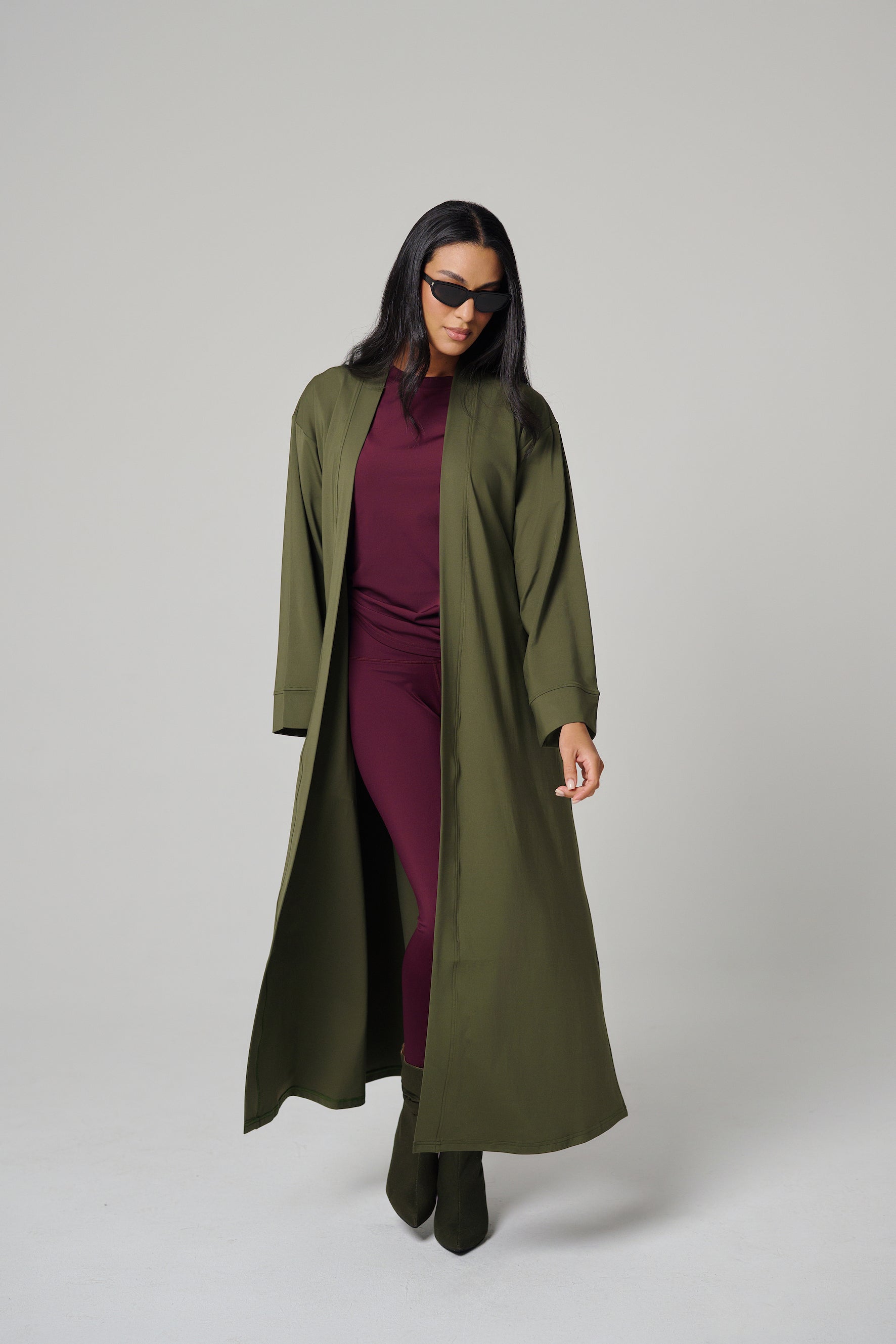 MULU Classic Women's Abaya - Green MULU Classic Women's Abaya - Green