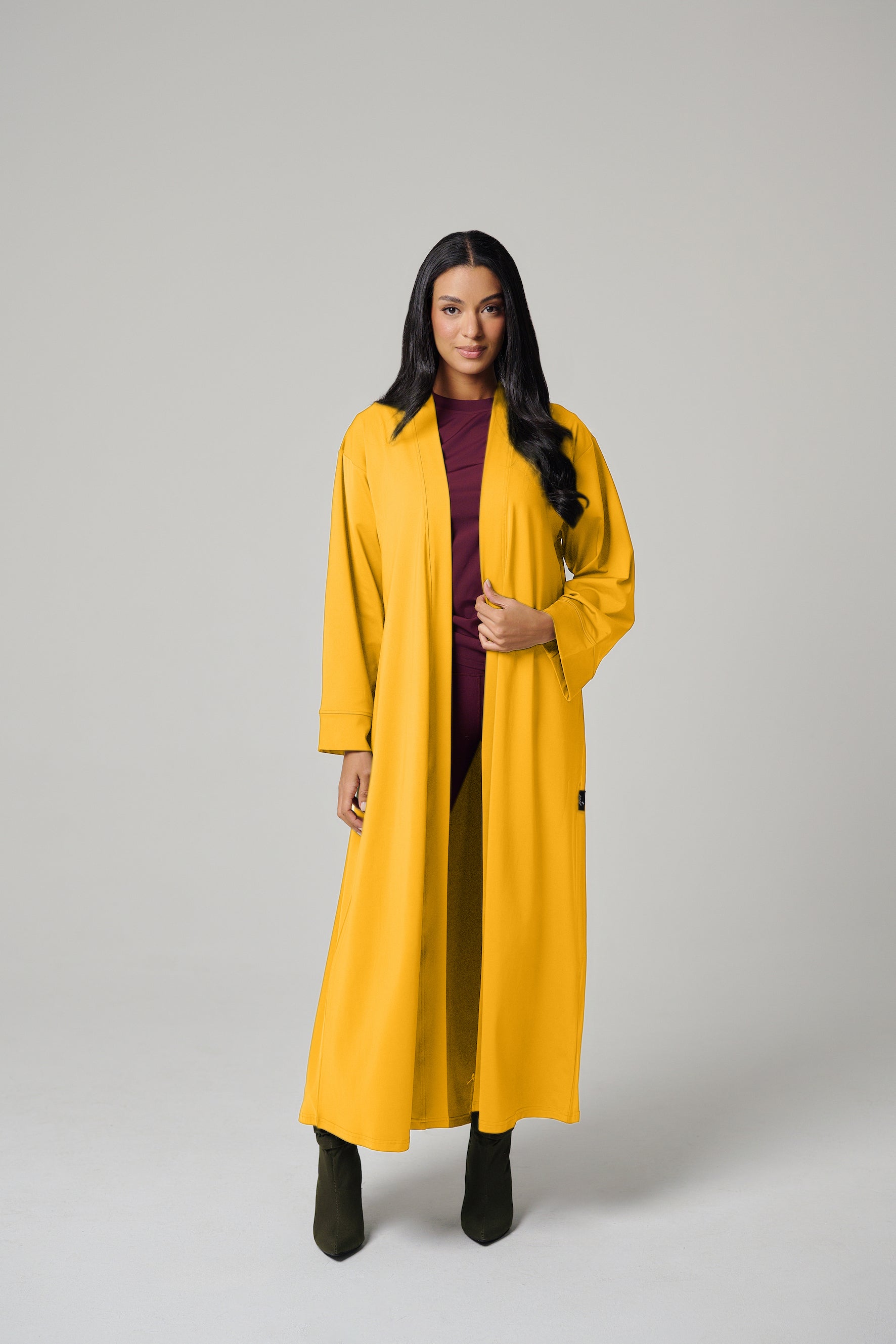 MULU Classic Women's Abaya - Yellow MULU Classic Women's Abaya - Yellow