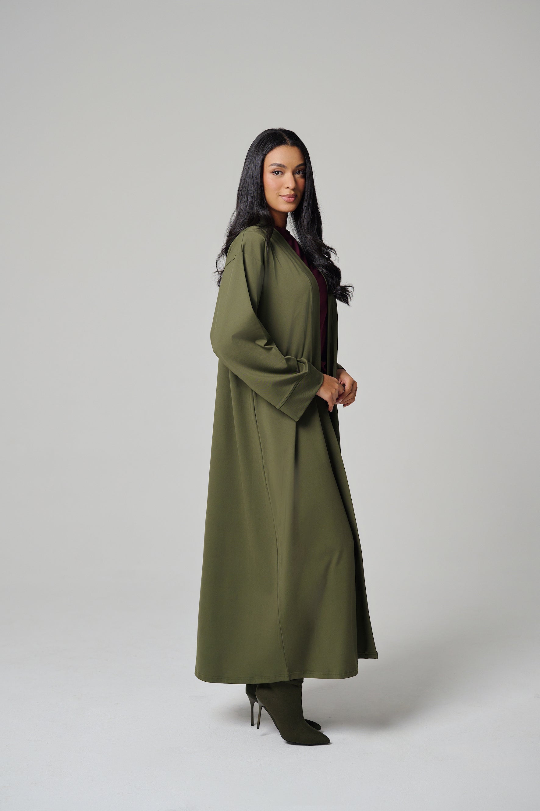 MULU Classic Women's Abaya - Green MULU Classic Women's Abaya - Green