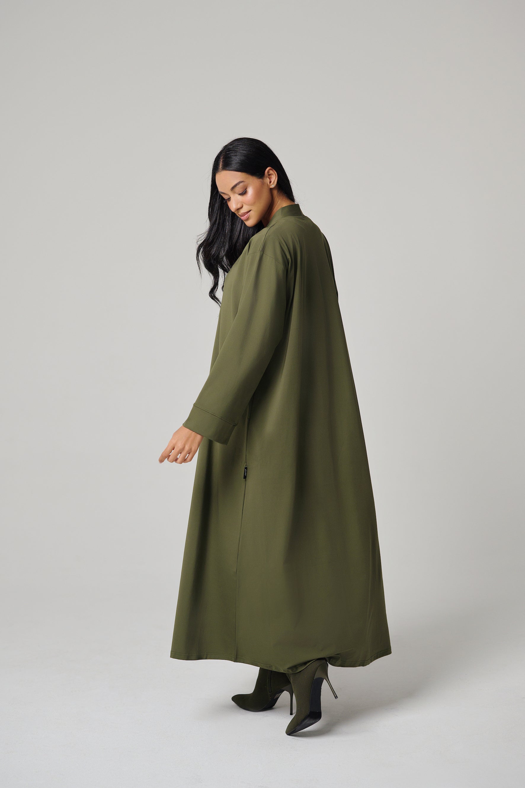 MULU Classic Women's Abaya - Green MULU Classic Women's Abaya - Green