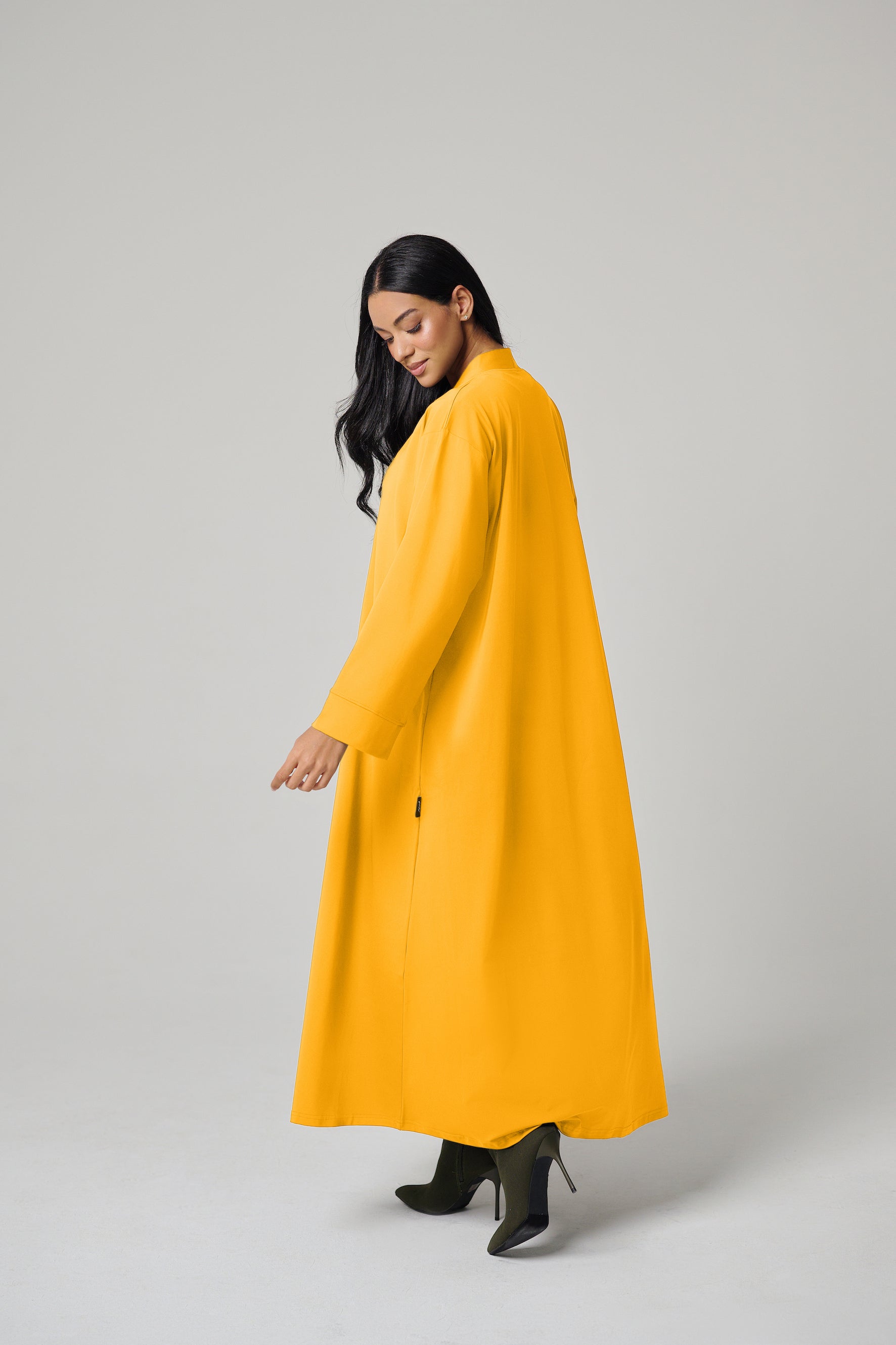 MULU Classic Women's Abaya - Yellow MULU Classic Women's Abaya - Yellow