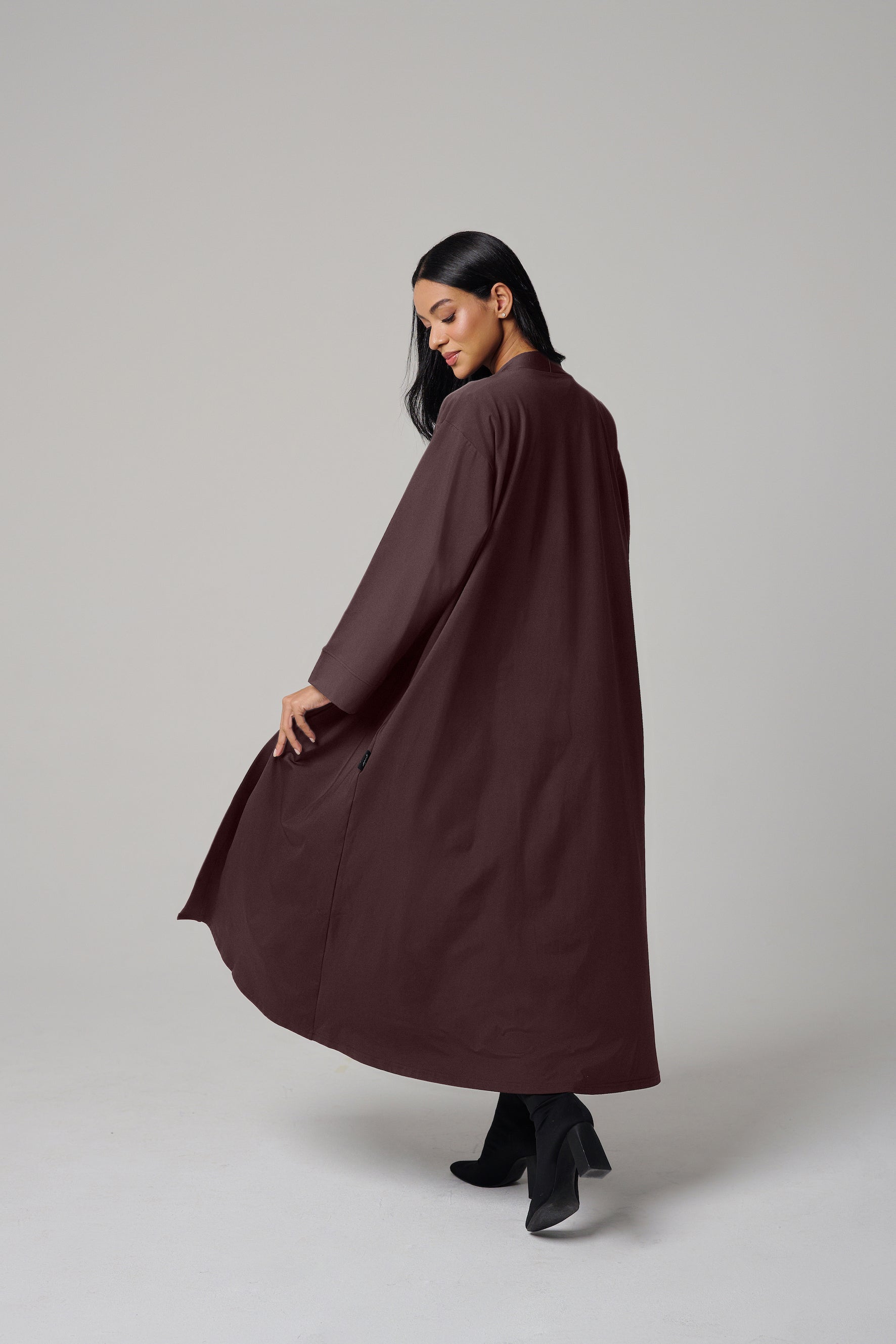 MULU Classic Women's Abaya - Brown MULU Classic Women's Abaya - Brown