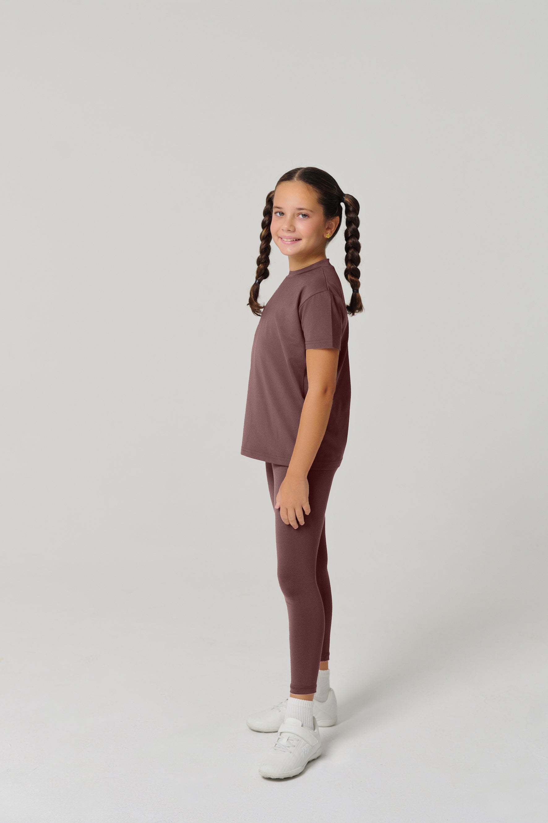 MULU Classic Unisex Kids T-shirt - Brown MULU Classic Unisex Kids T-shirt - Brown