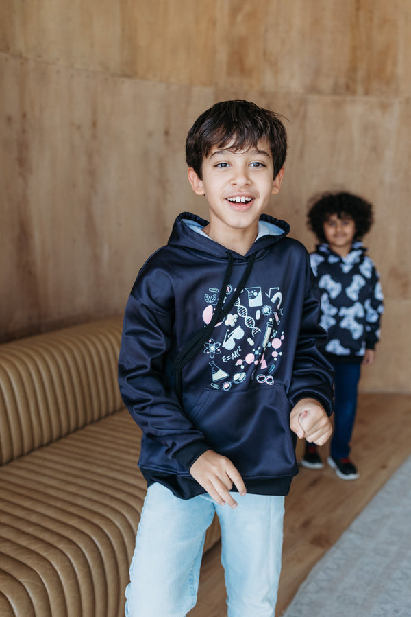 Memphis Quantum Mind Hoodie - Science Hoodie for Boys