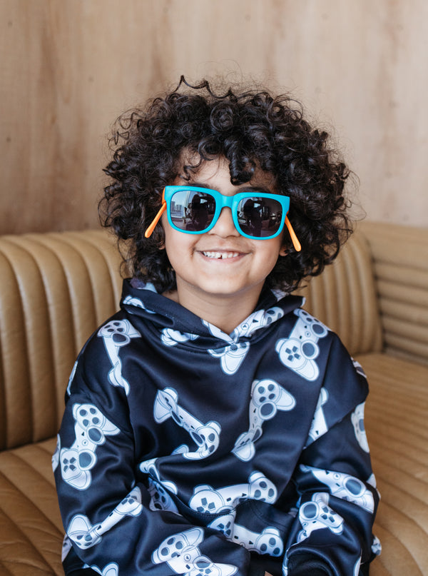 Memphis Player One Hoodie Black - Gaming Hoodie for Boys