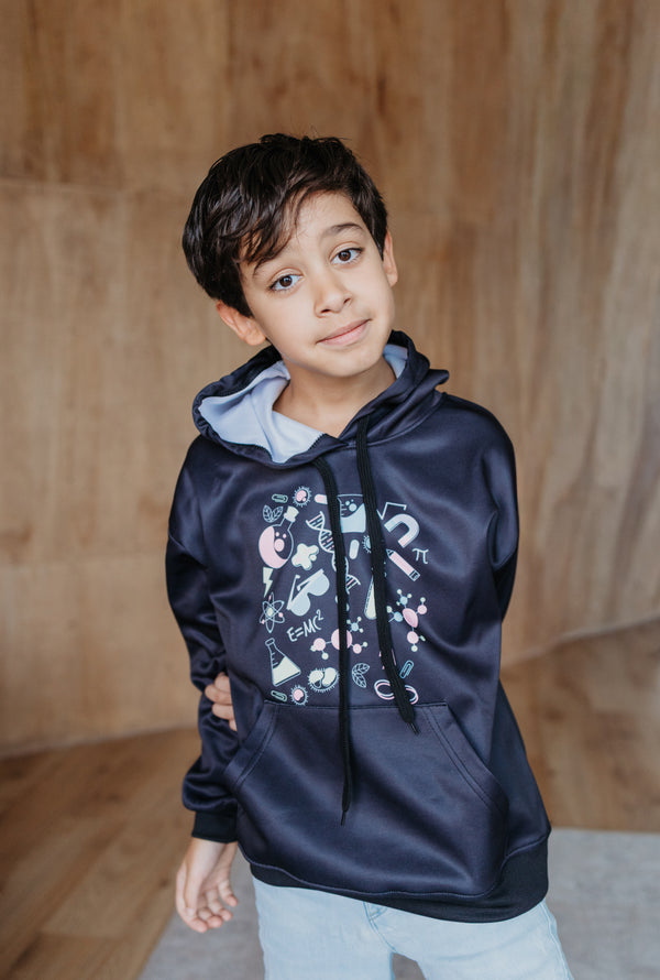 Memphis Quantum Mind Hoodie - Science Hoodie for Boys