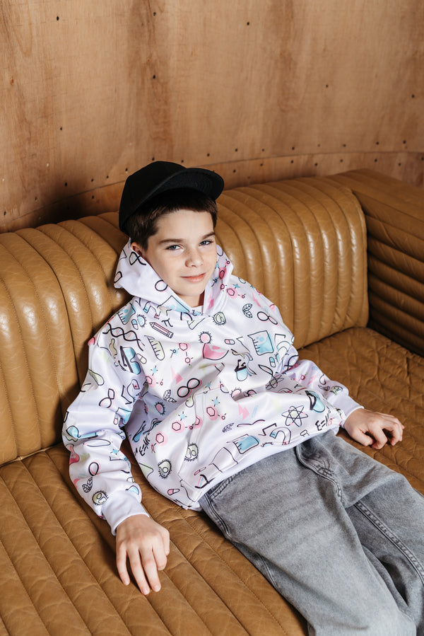 Memphis Future Lab Hoodie – Science Hoodie for Boys