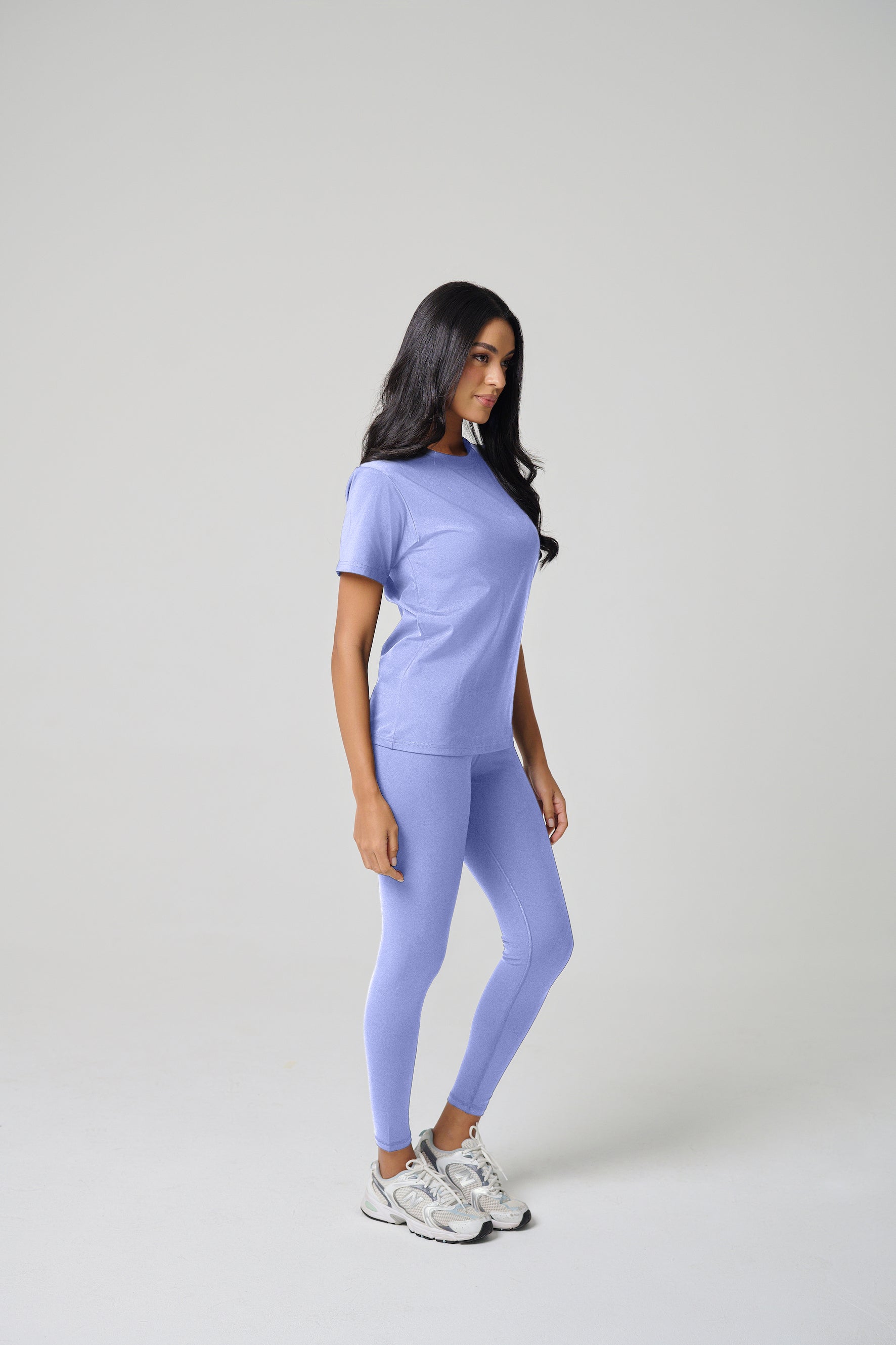 MULU Classic Women's DryFit Leggings - Light Blue