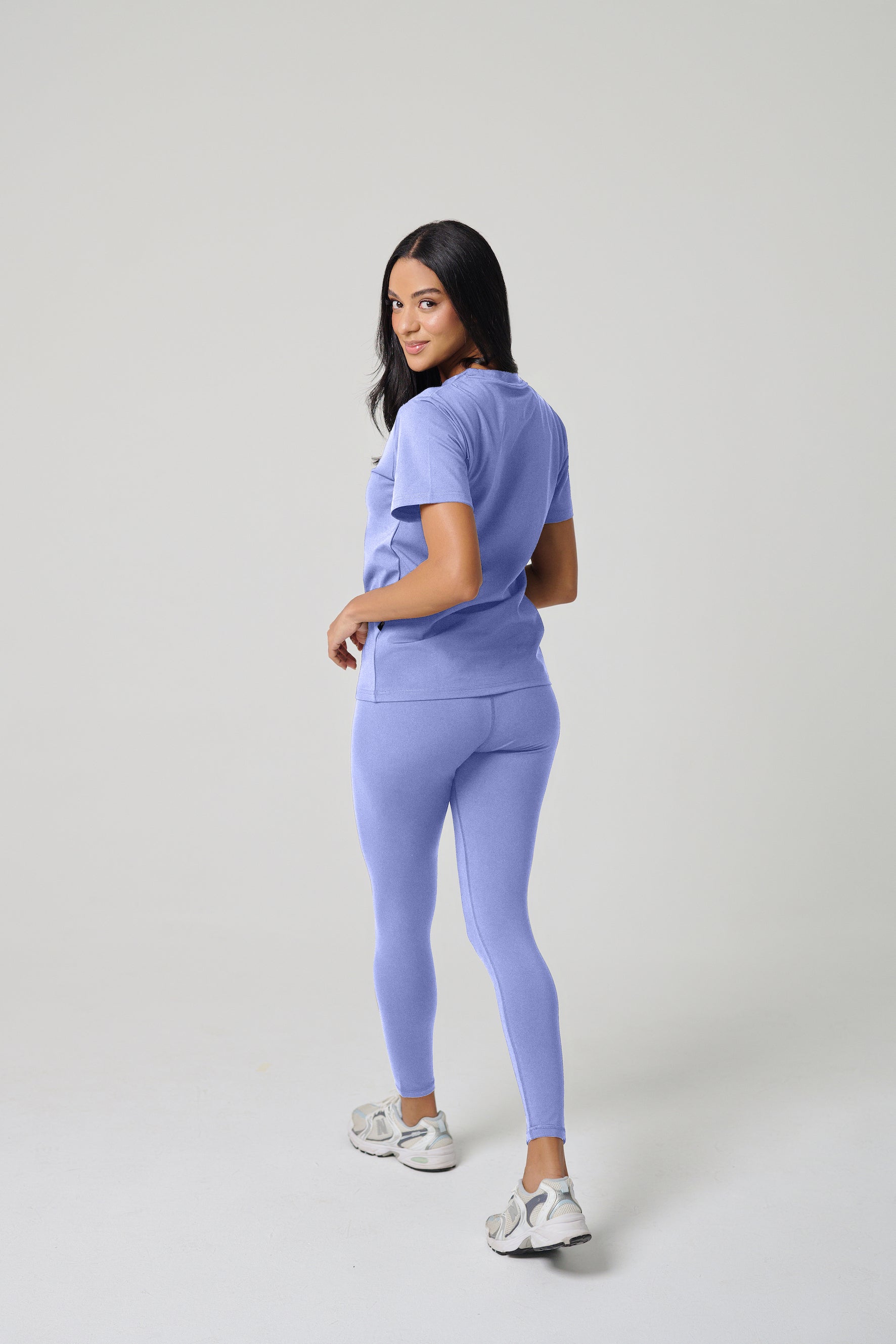 MULU Classic Women's DryFit Leggings - Light Blue