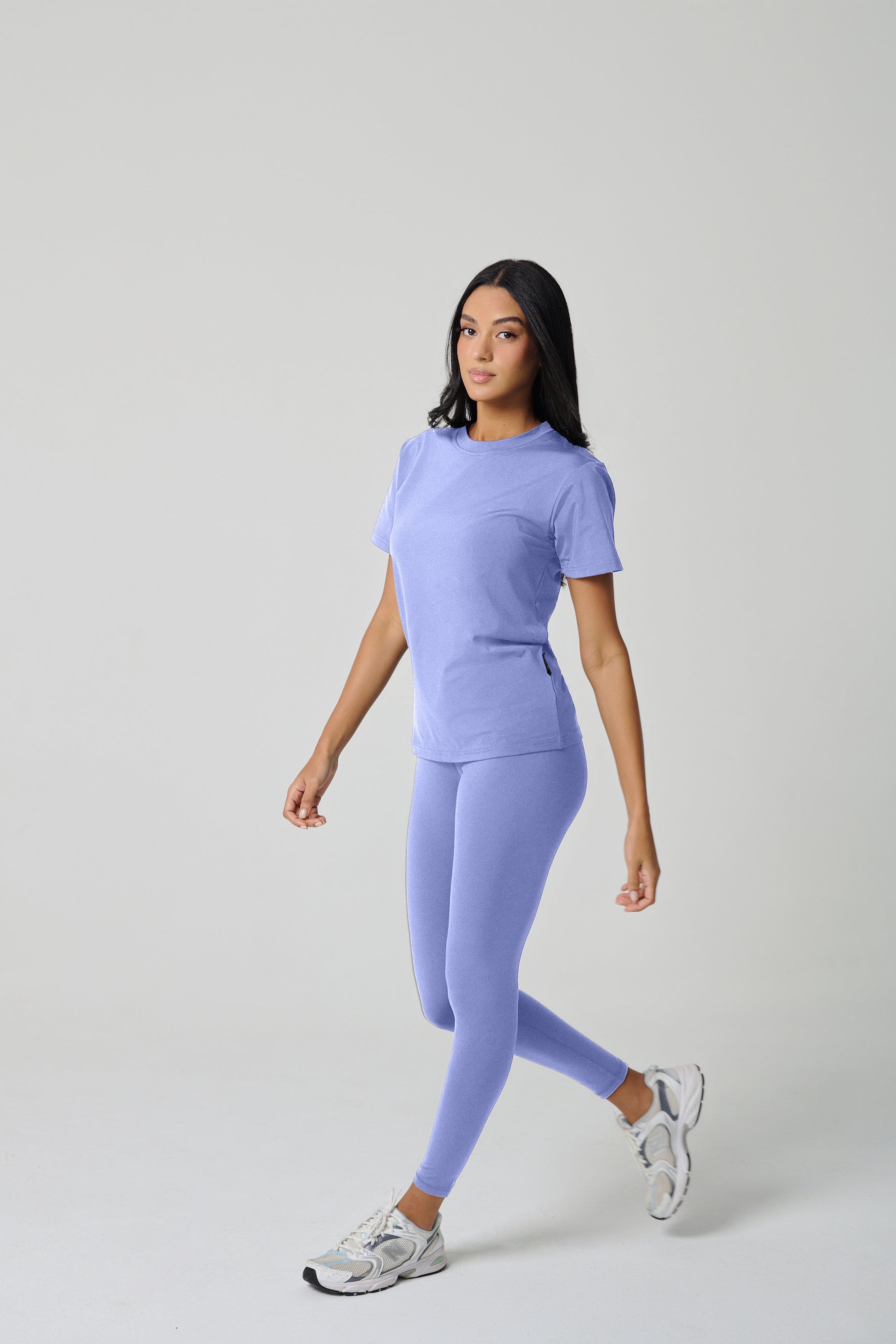 MULU Classic Women's DryFit Leggings - Light Blue
