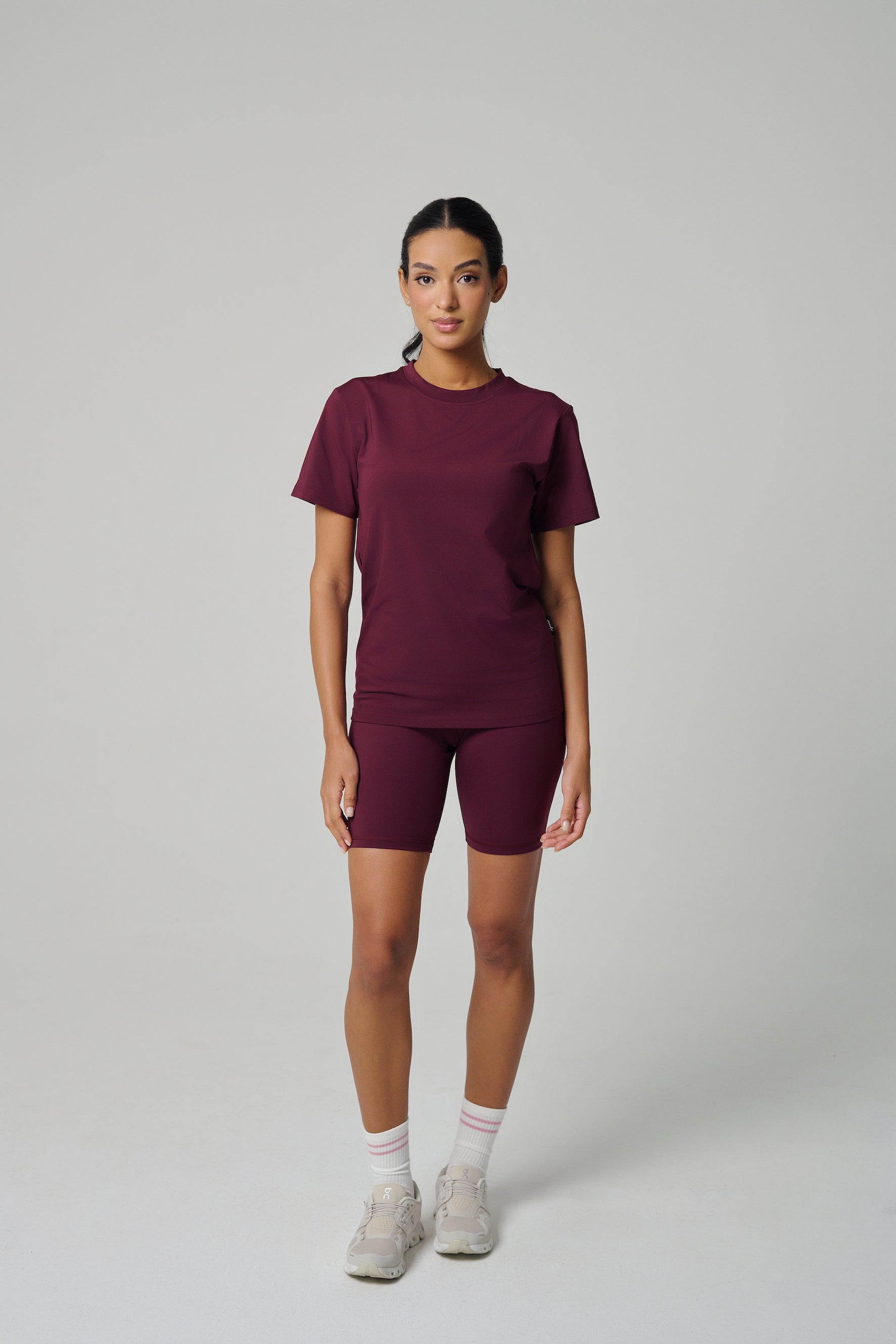 MULU Classic Women's DryFit T-shirt - Maroon