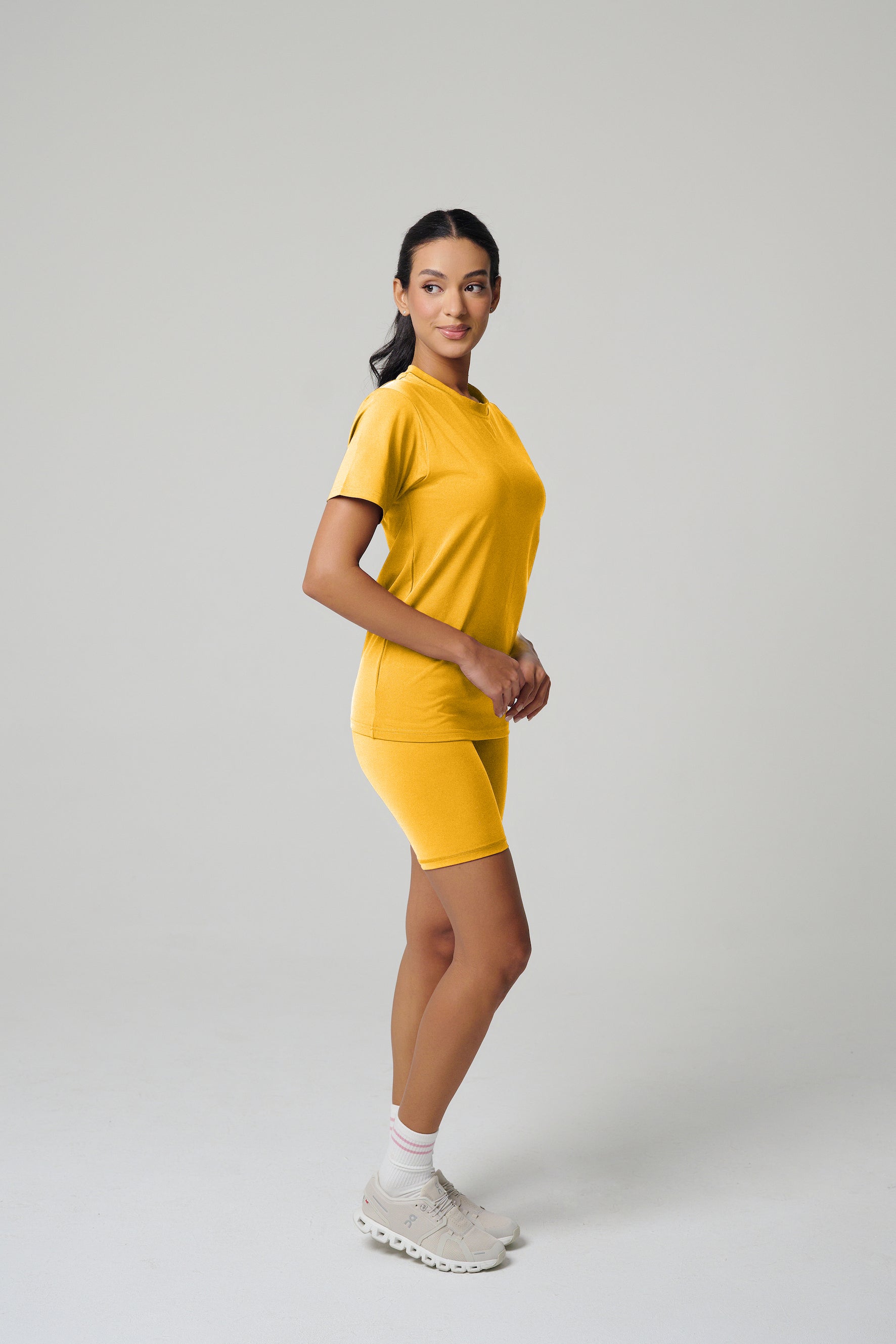MULU Classic Women's DryFit T-shirt - Yellow