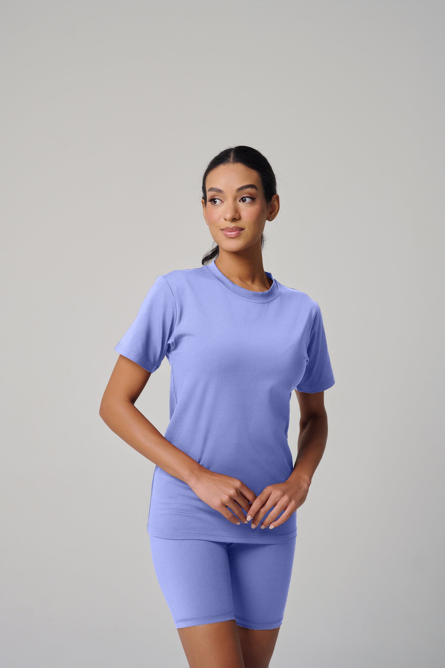 MULU Classic Women's DryFit T-shirt - Light Blue