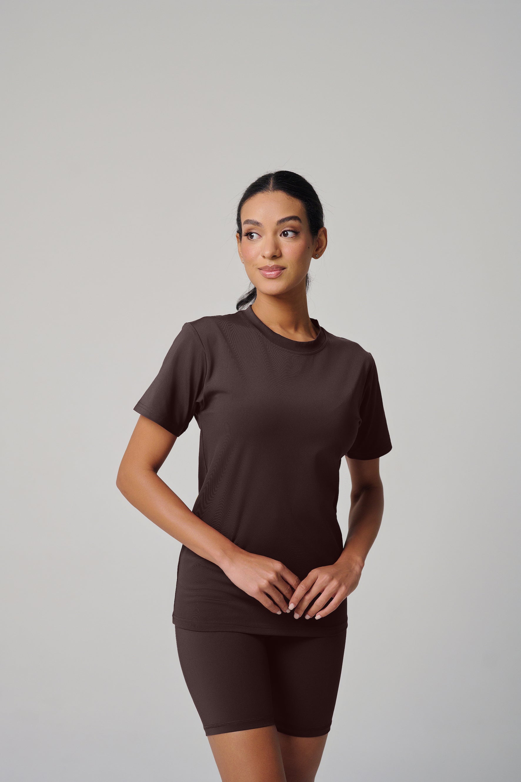 MULU Classic Women's DryFit T-shirt - Brown