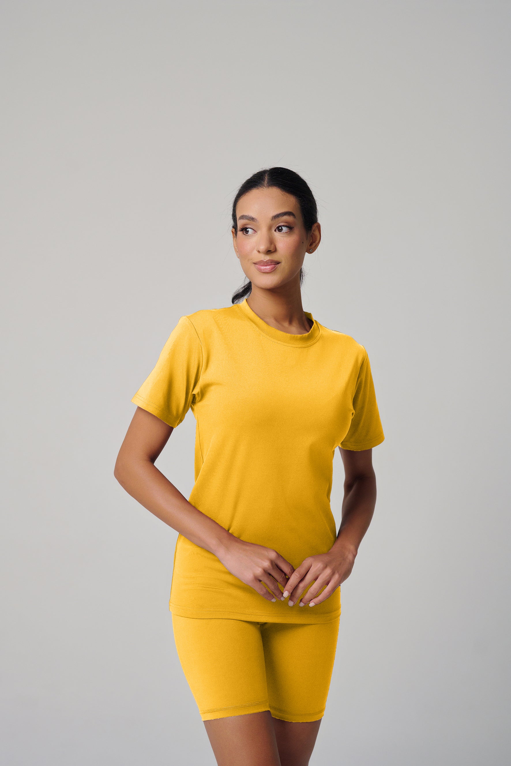 MULU Classic Women's DryFit T-shirt - Yellow