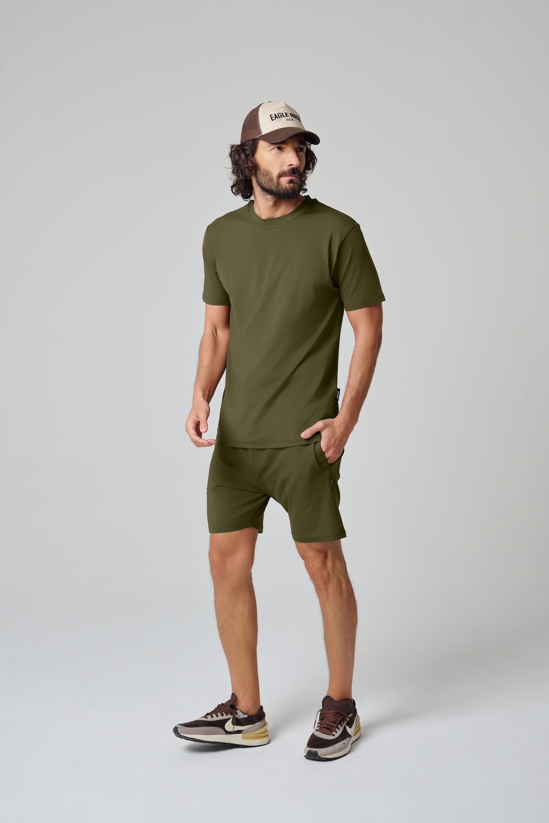 MULU Classic Men's DryFit Shorts - Green