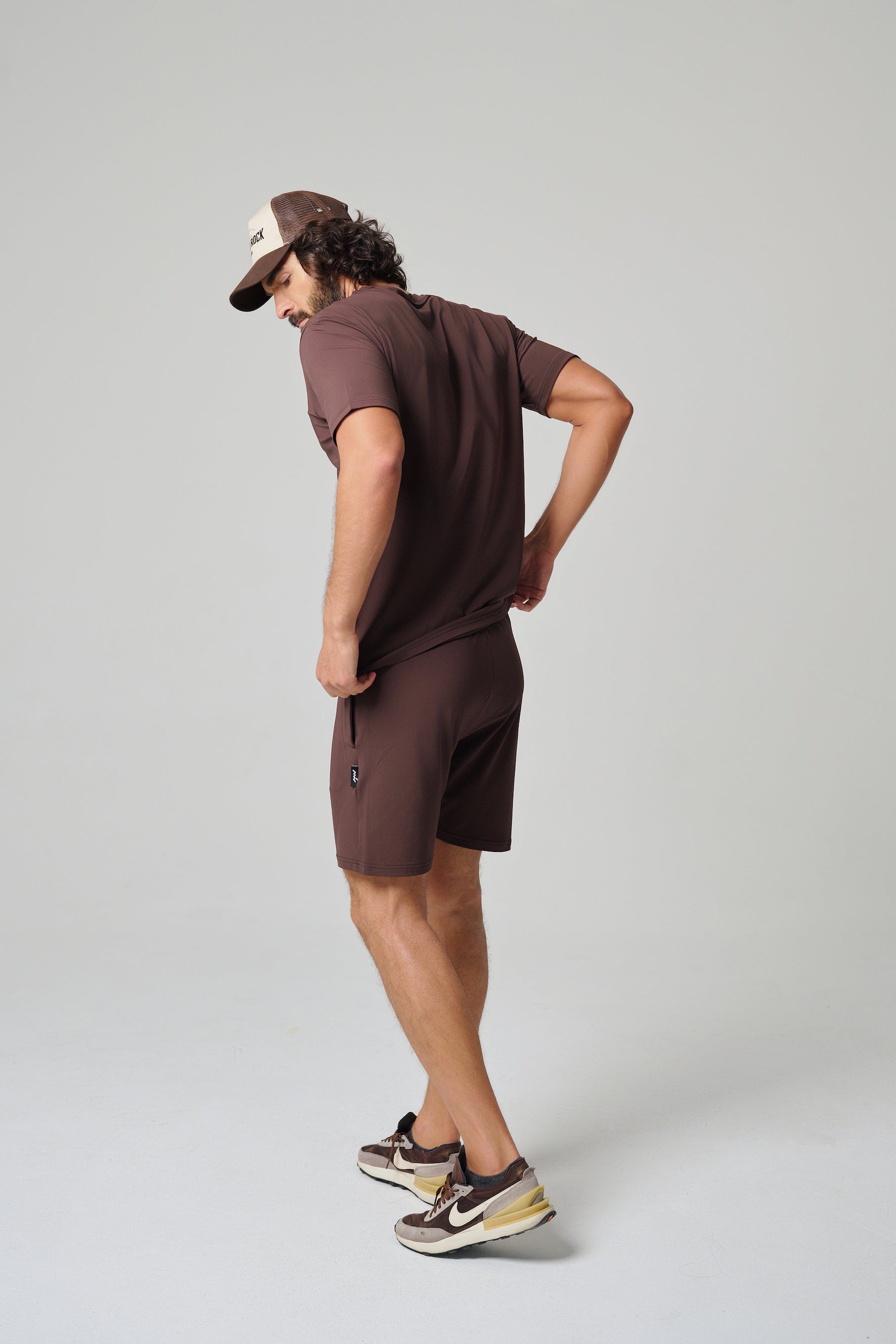 MULU Classic Men's DryFit Shorts - Brown