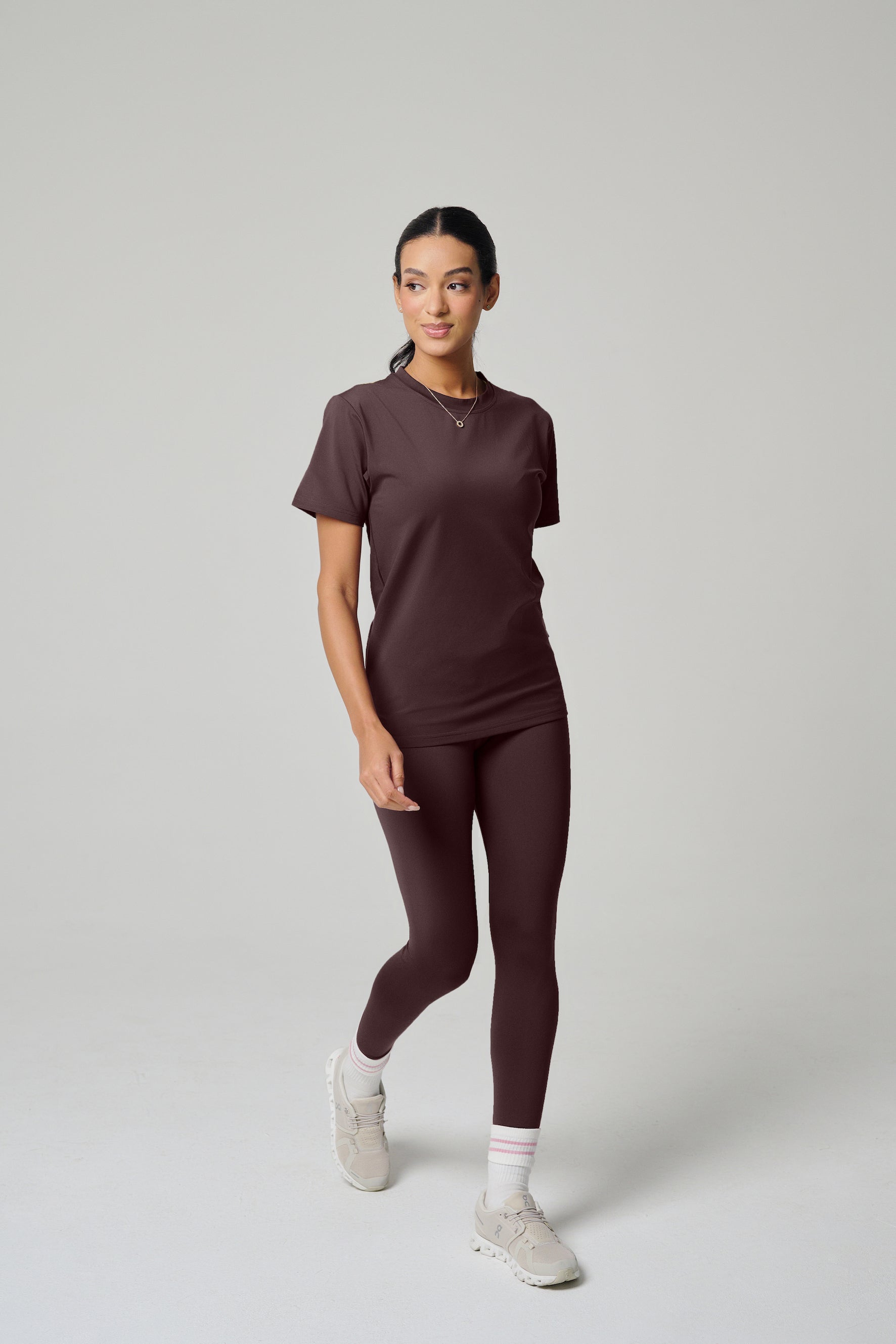 MULU Classic Women's DryFit Leggings - Brown