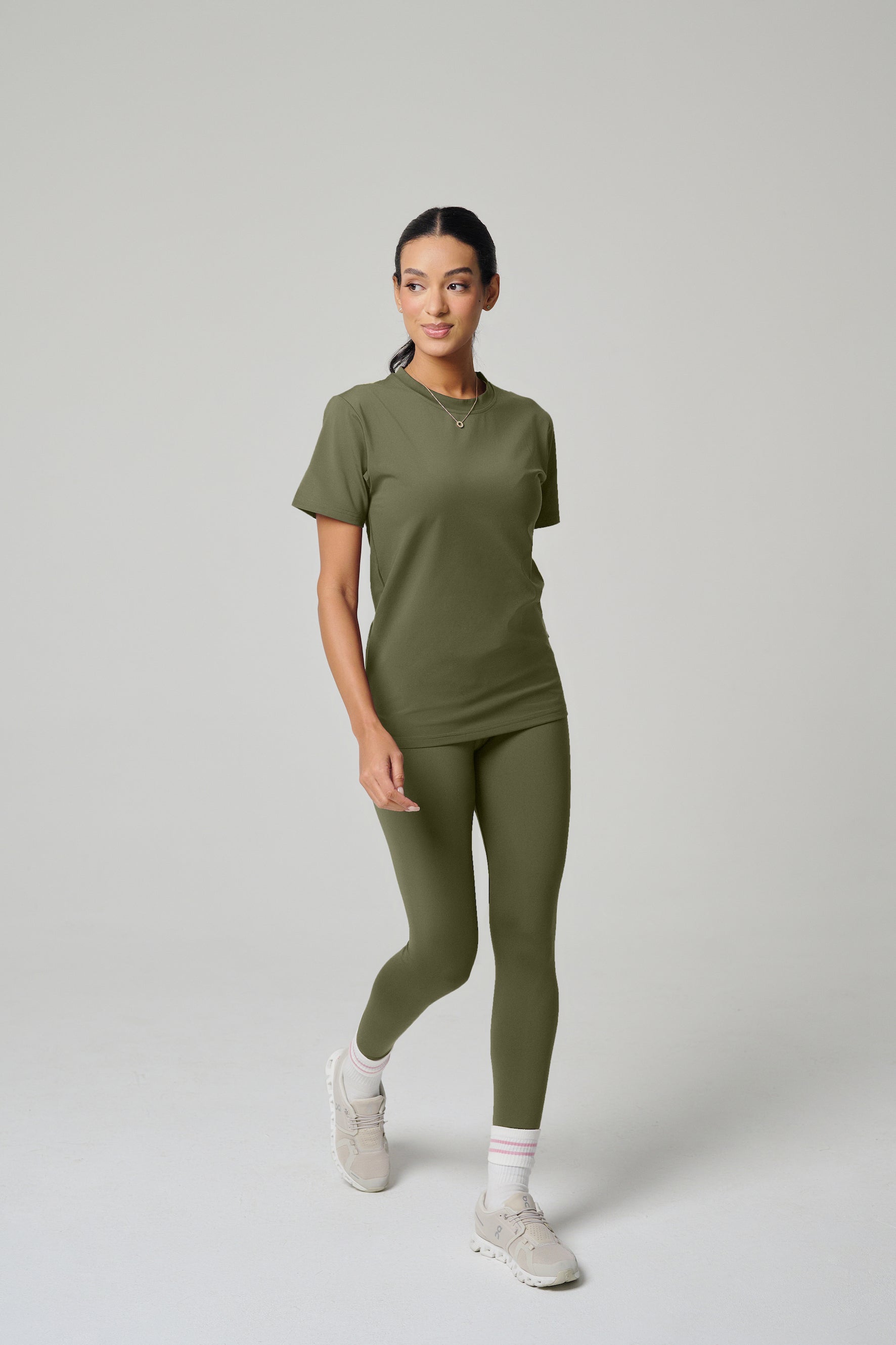 MULU Classic Women's DryFit Leggings - Green