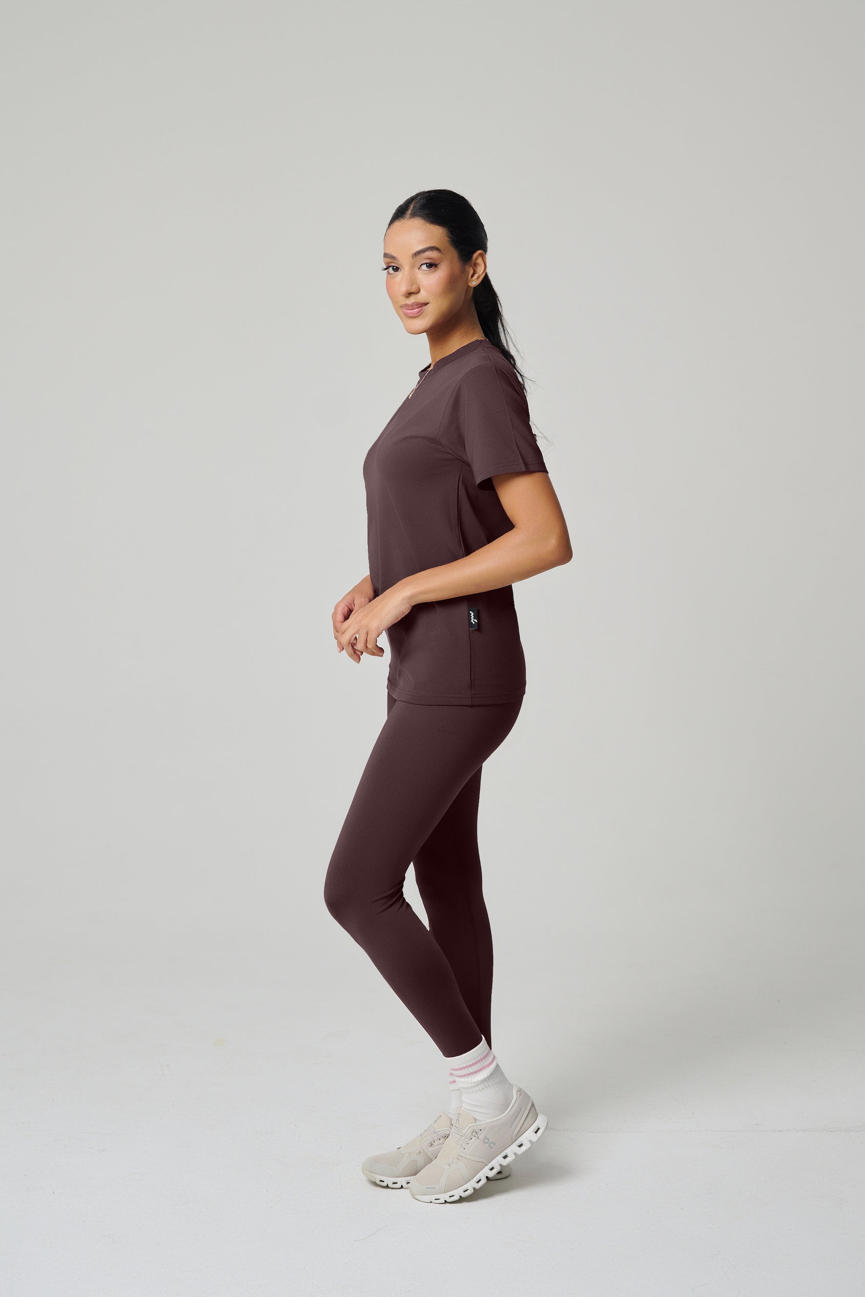 MULU Classic Women's DryFit Leggings - Brown