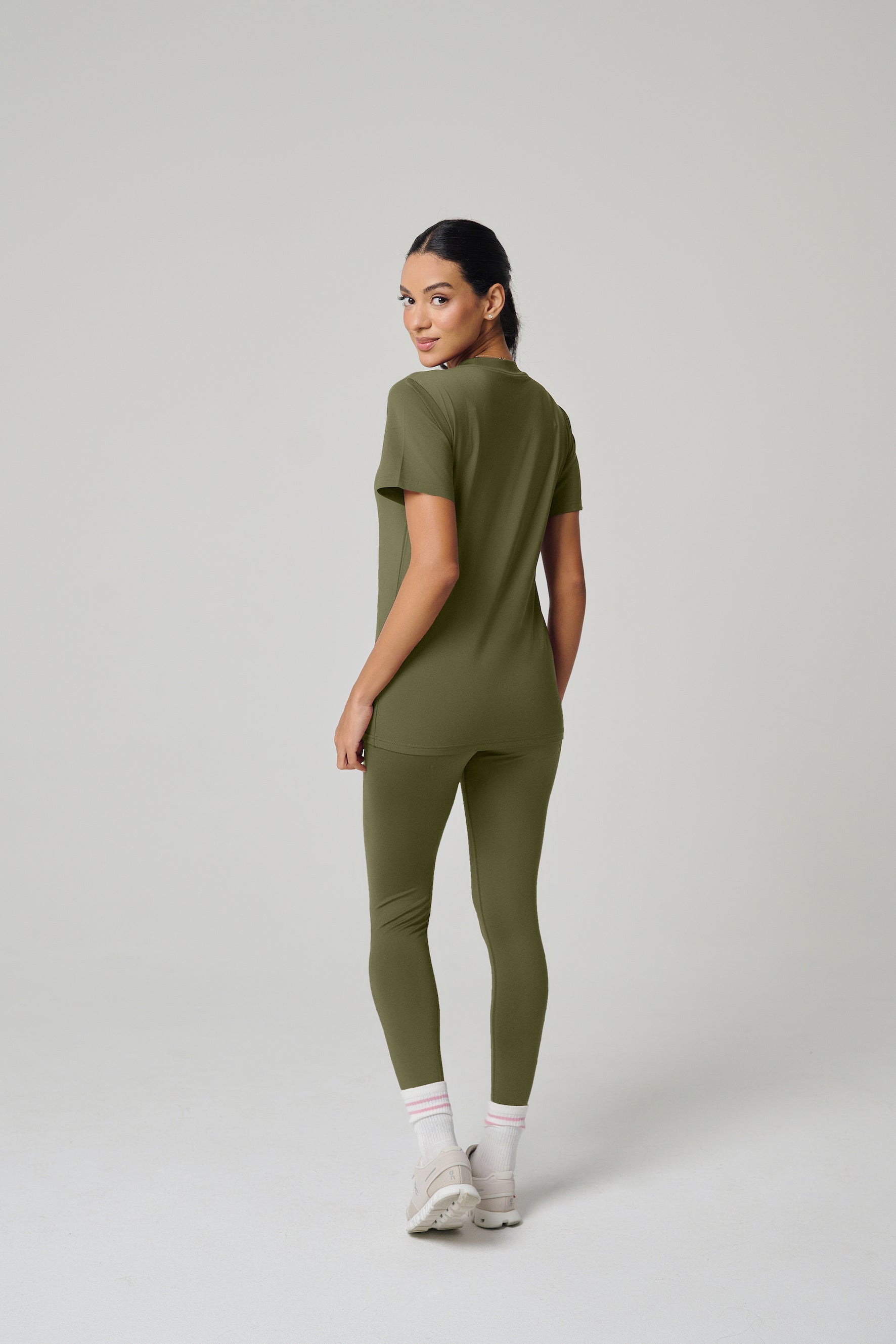 MULU Classic Women's DryFit Leggings - Green