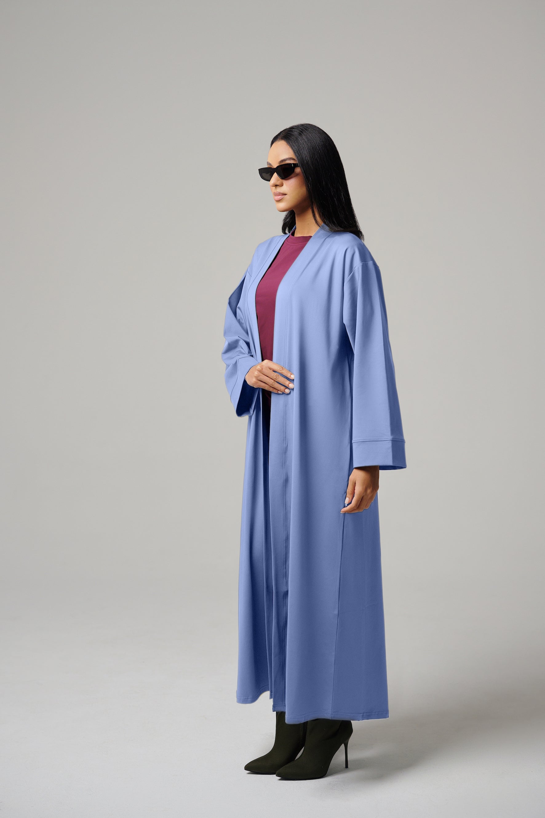 MULU Classic Women's DryFit Abaya - Light Blue