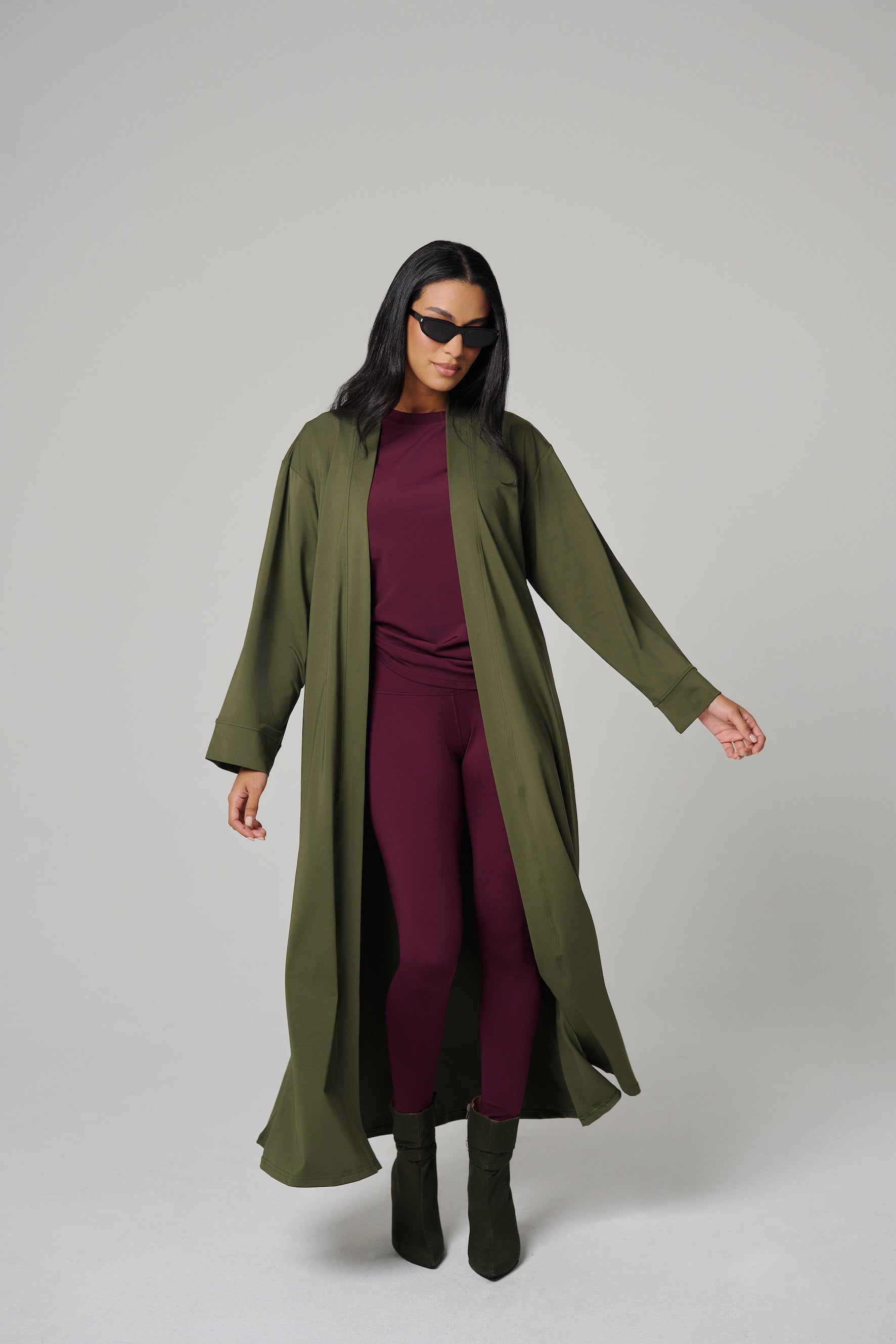 MULU Classic Women's DryFit Abaya - Green