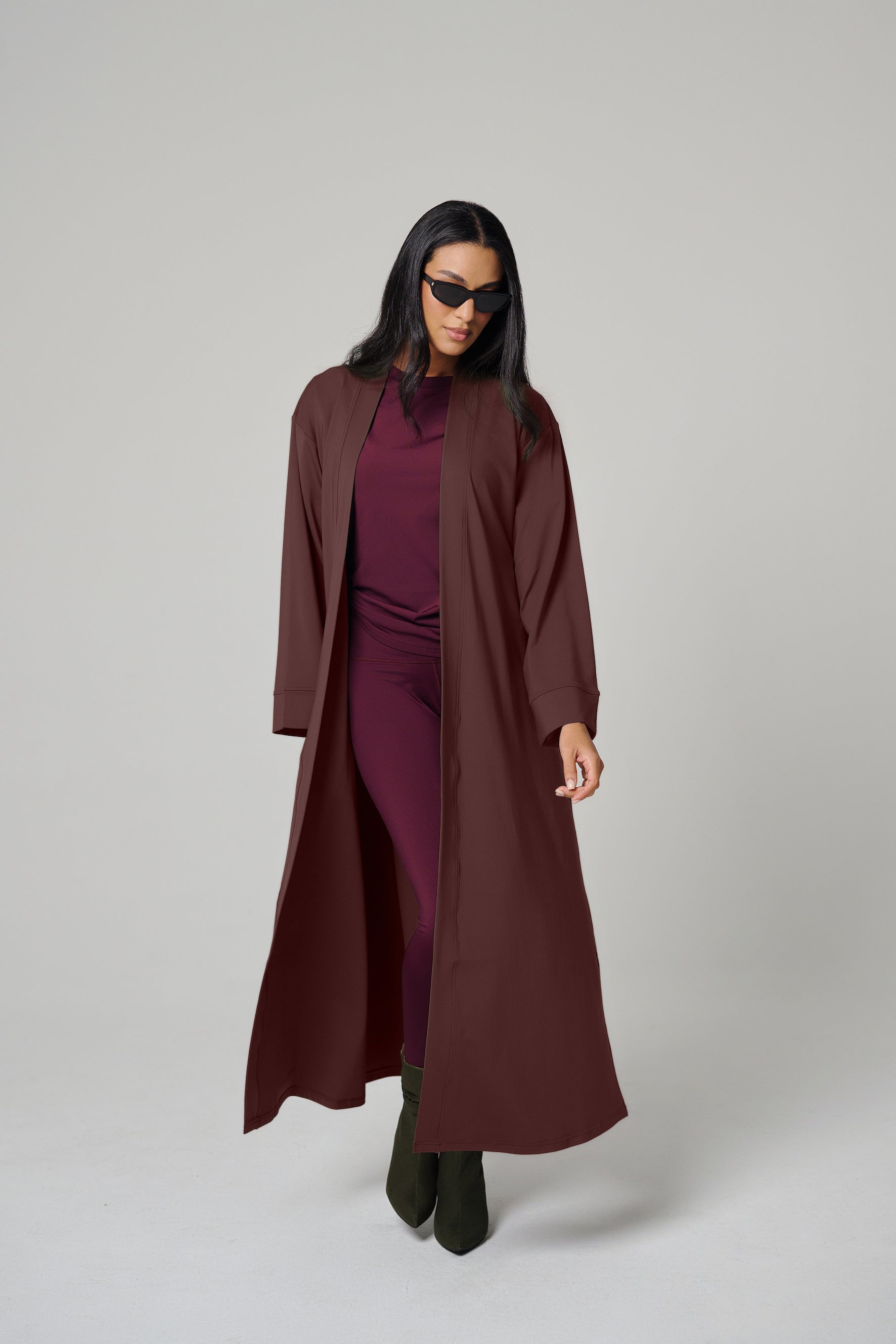 MULU Classic Women's DryFit Abaya - Brown