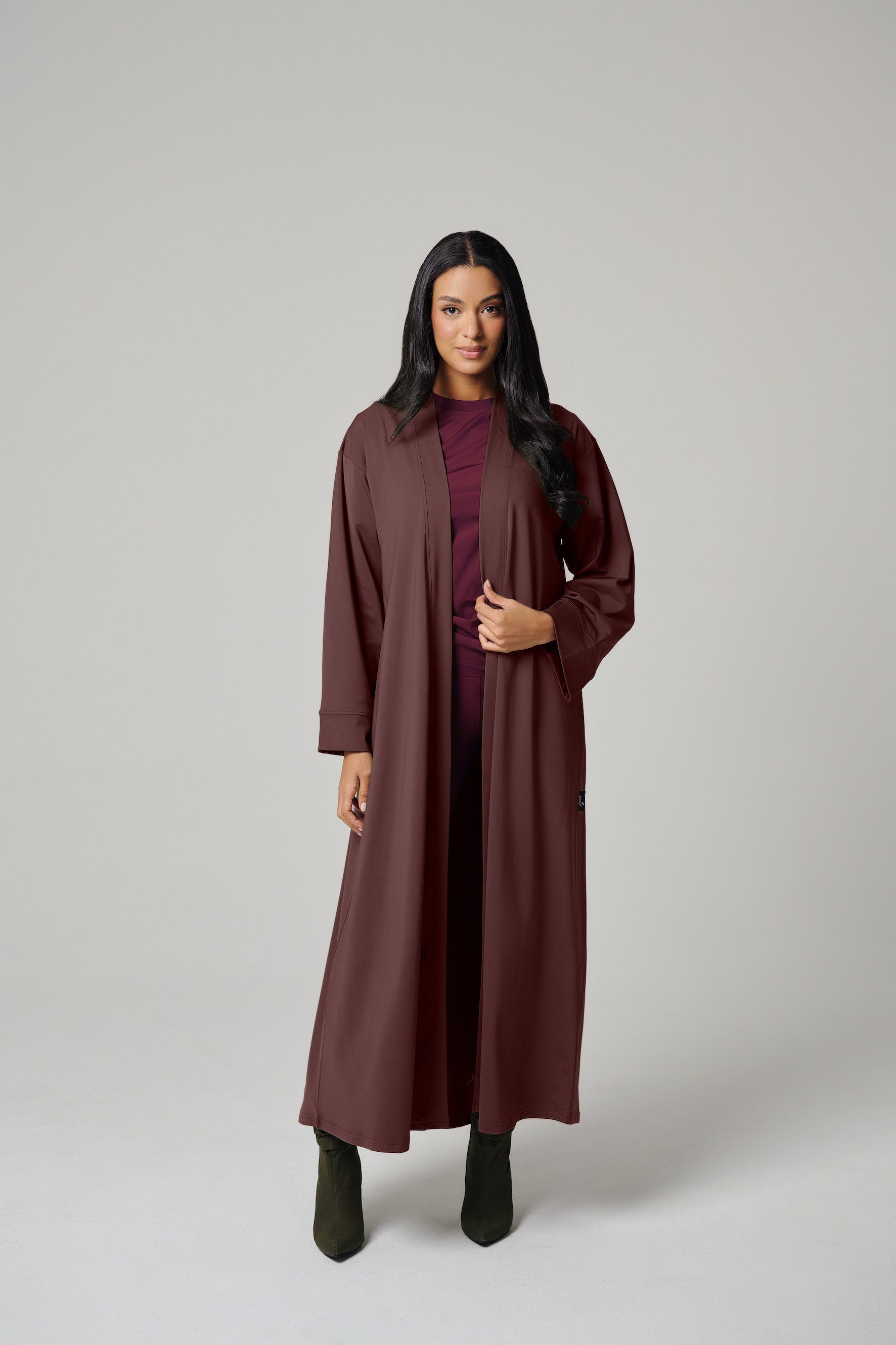 MULU Classic Women's DryFit Abaya - Brown