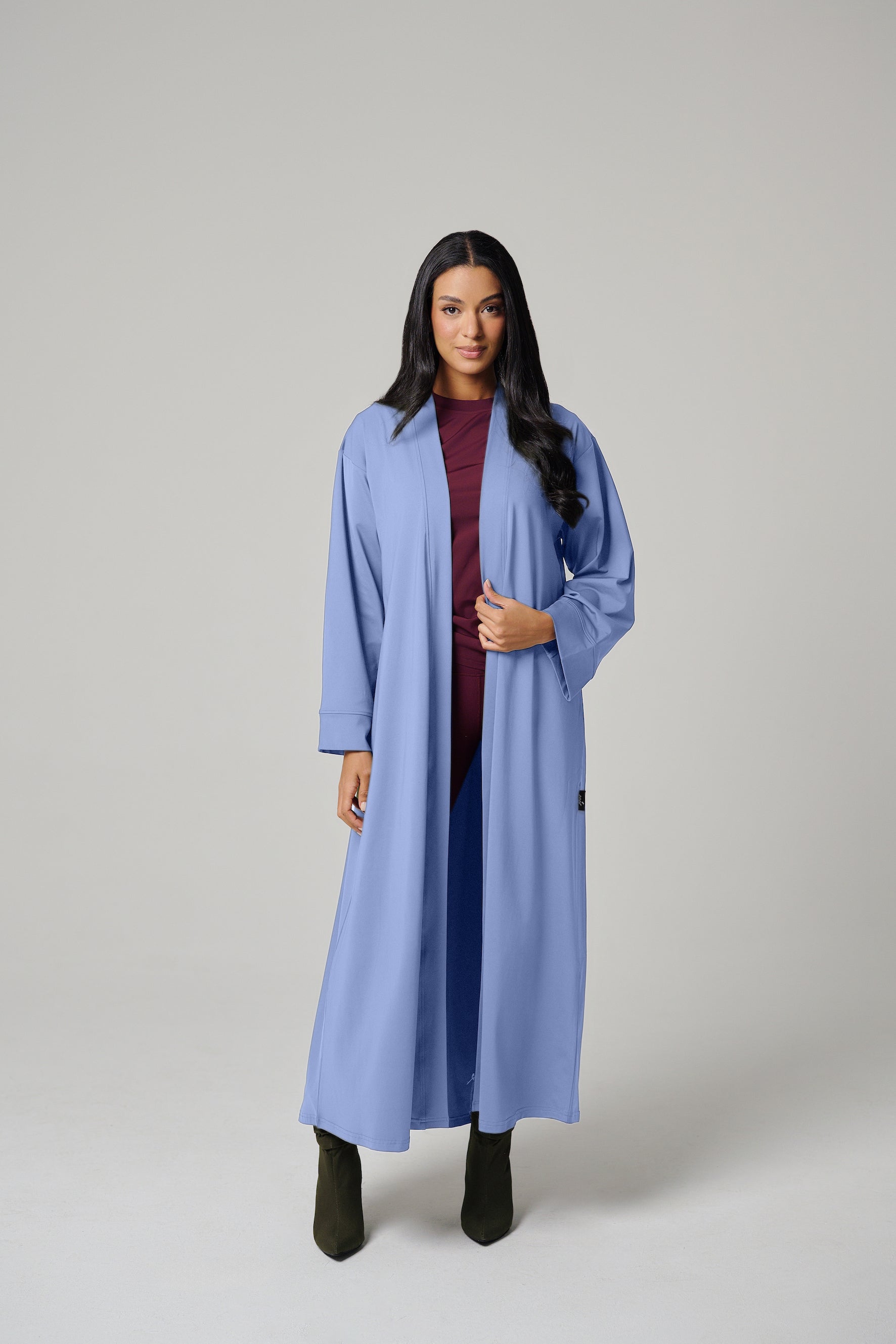 MULU Classic Women's DryFit Abaya - Light Blue