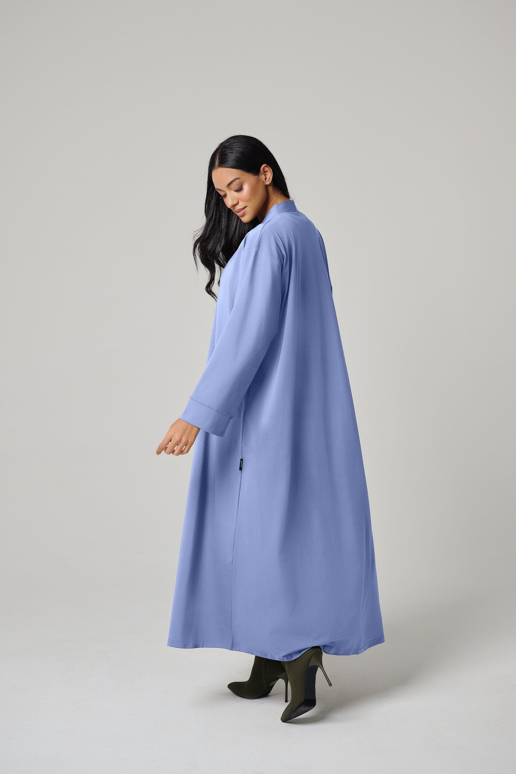 MULU Classic Women's DryFit Abaya - Light Blue