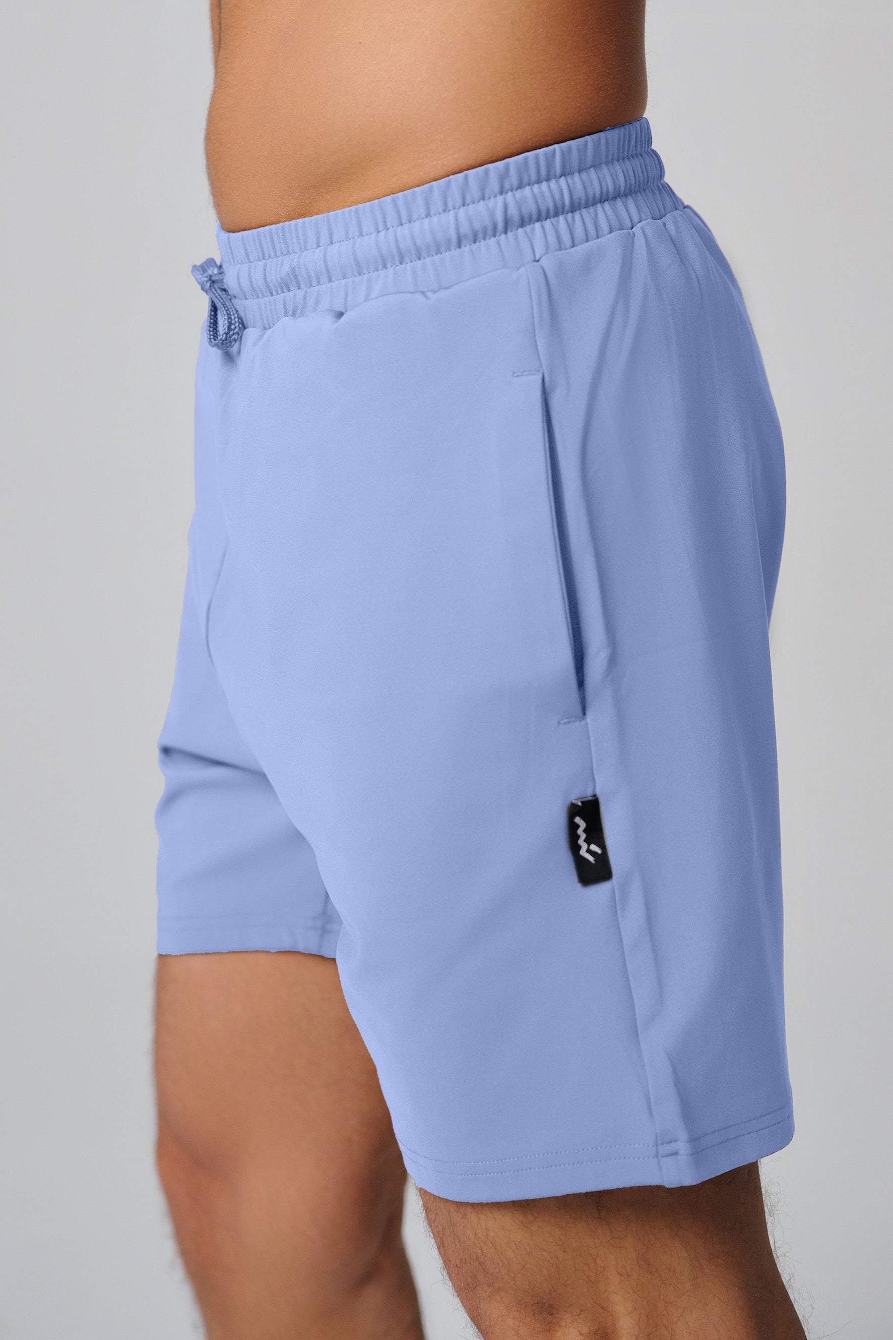 MULU Classic Men's DryFit Shorts - Blue Light