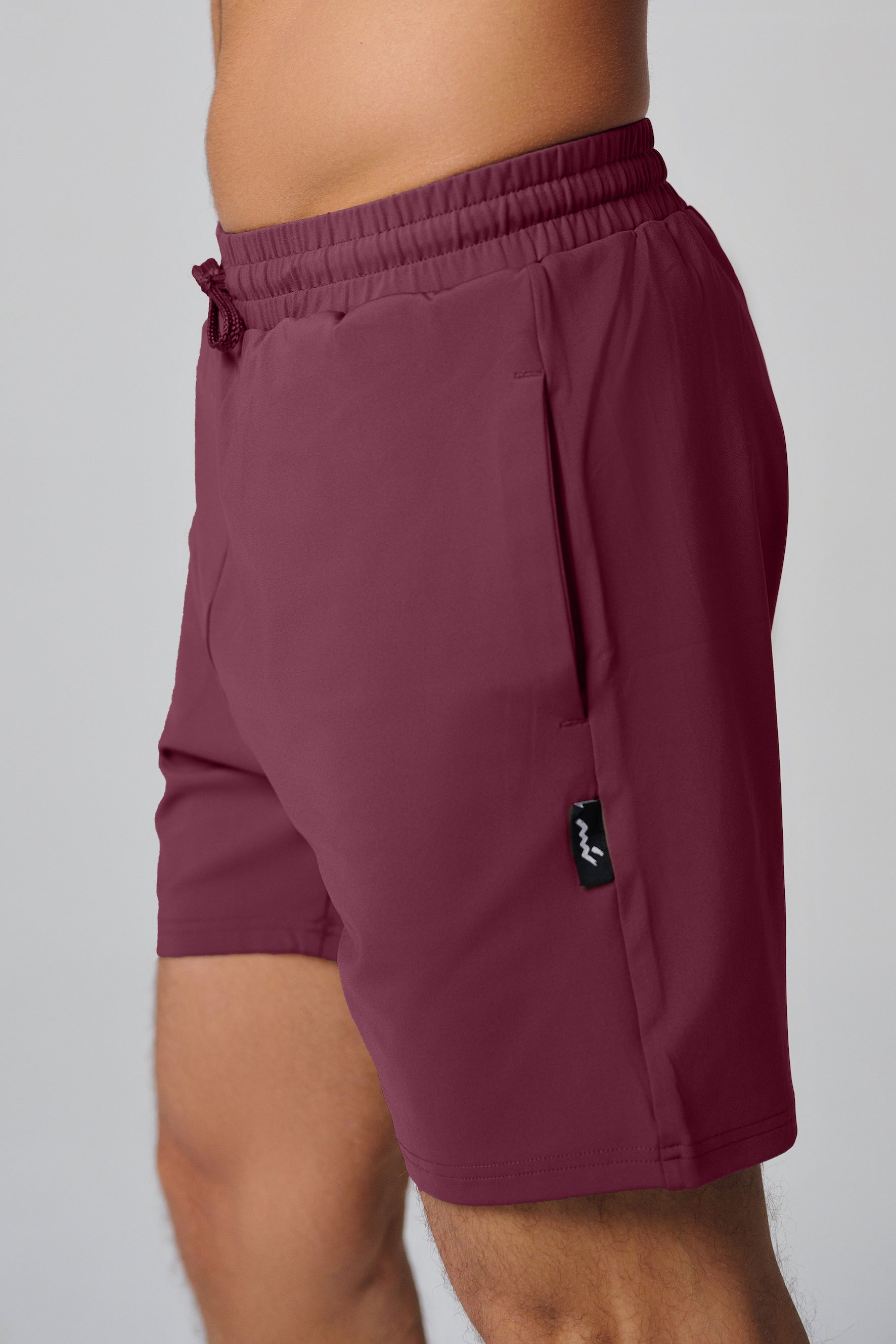 MULU Classic Men's DryFit Shorts - Maroon