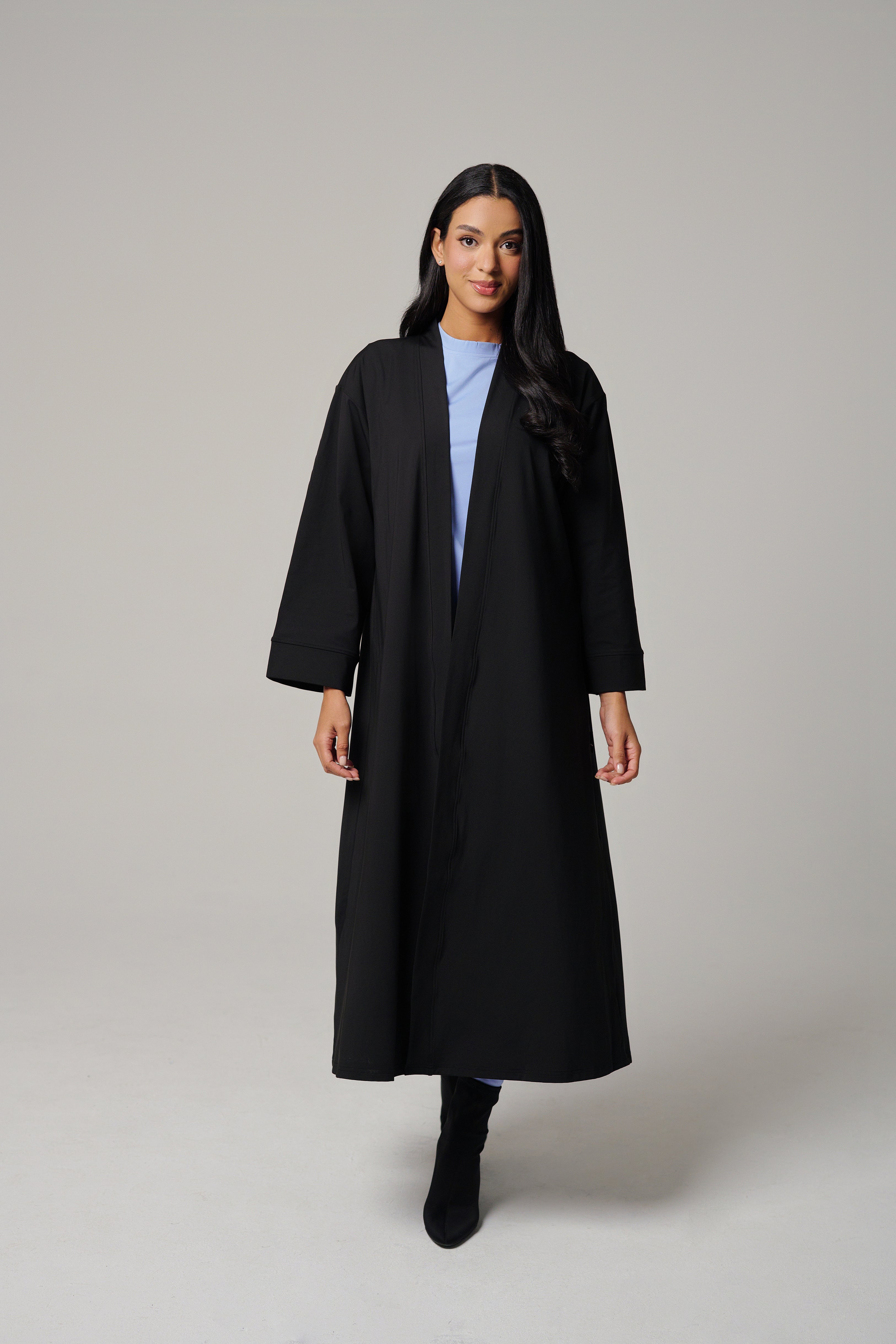 Classic Women's DryFit Abaya - Black