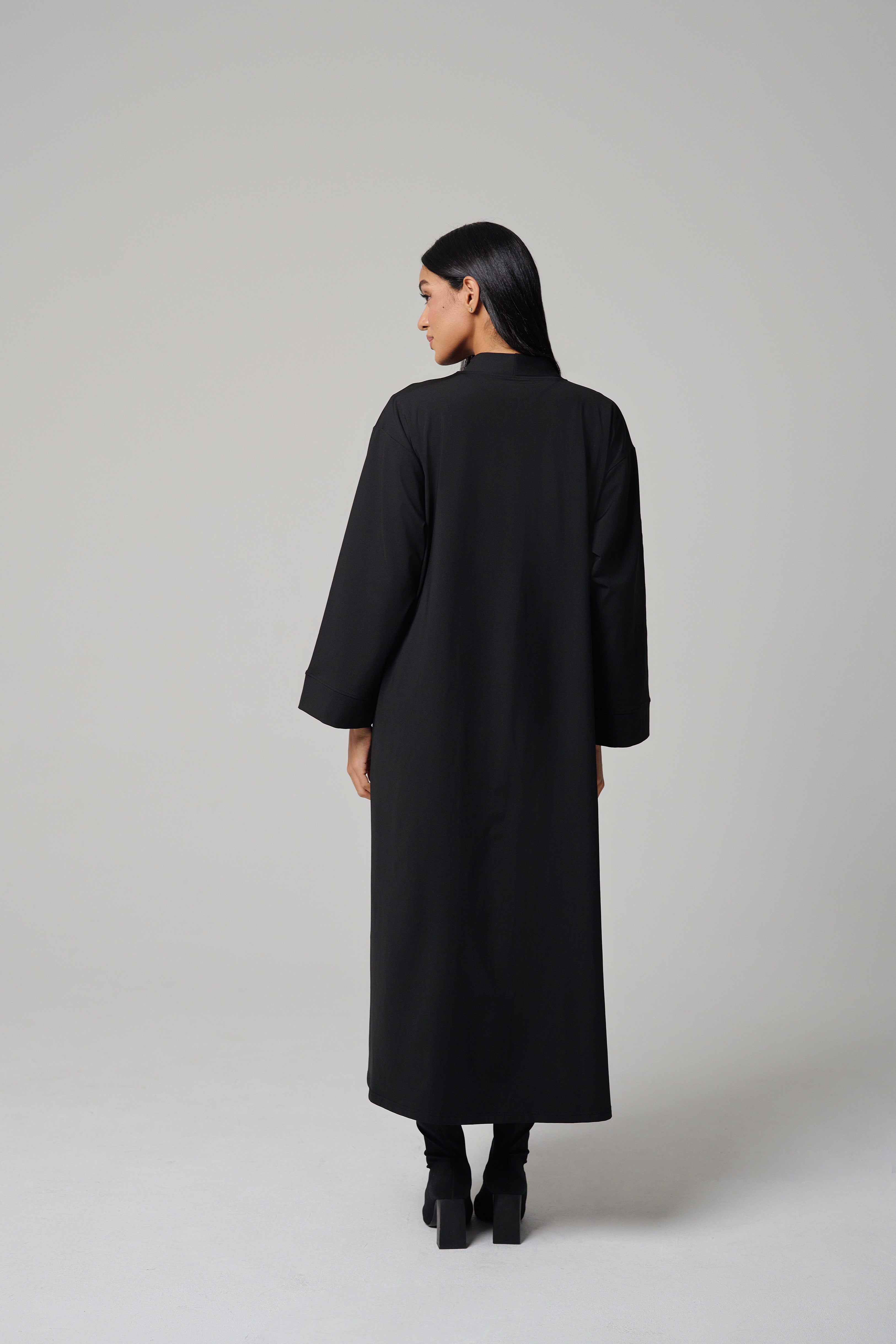 Classic Women's DryFit Abaya - Black