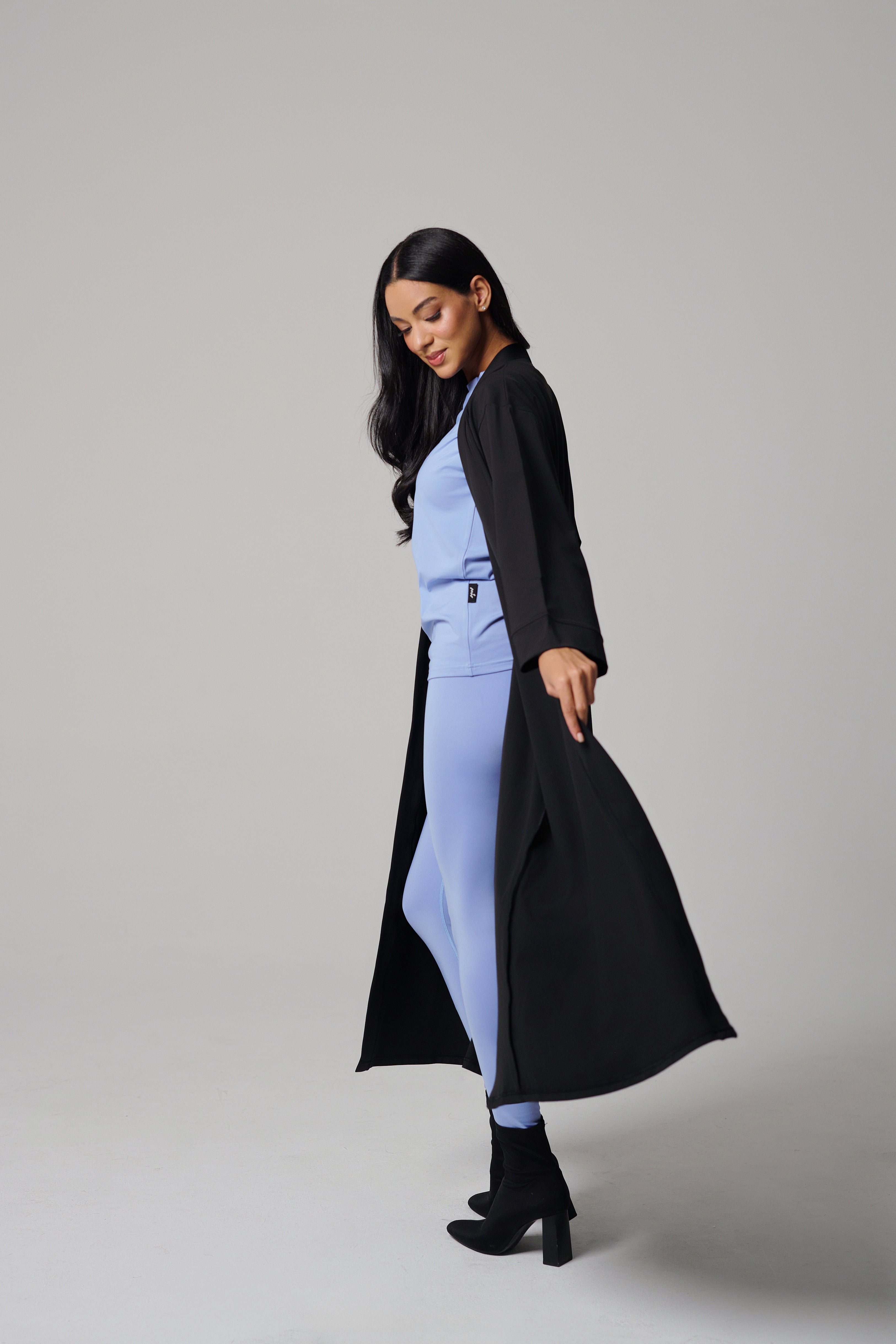 Classic Women's DryFit Abaya - Black