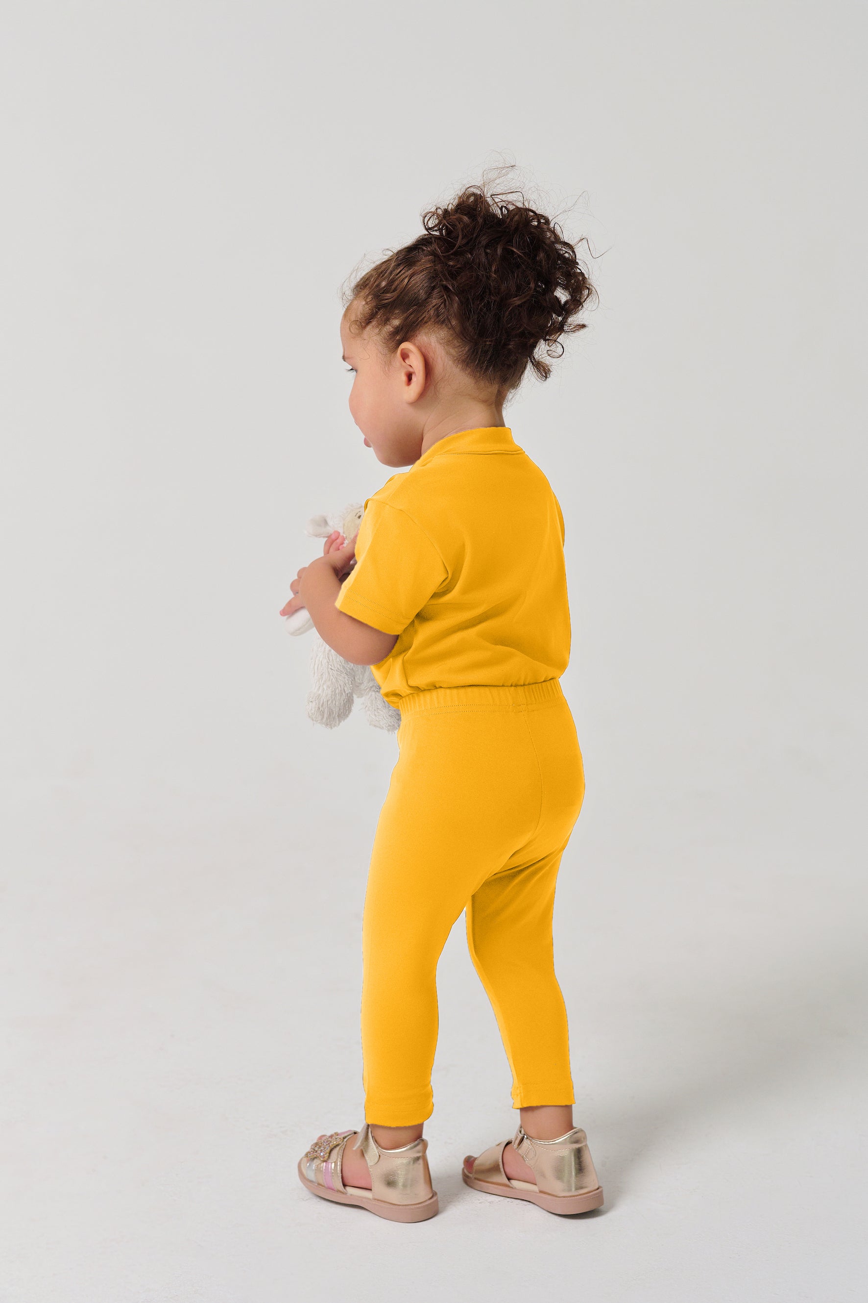 MULU Classic Unisex Baby DryFit Tights - Yellow