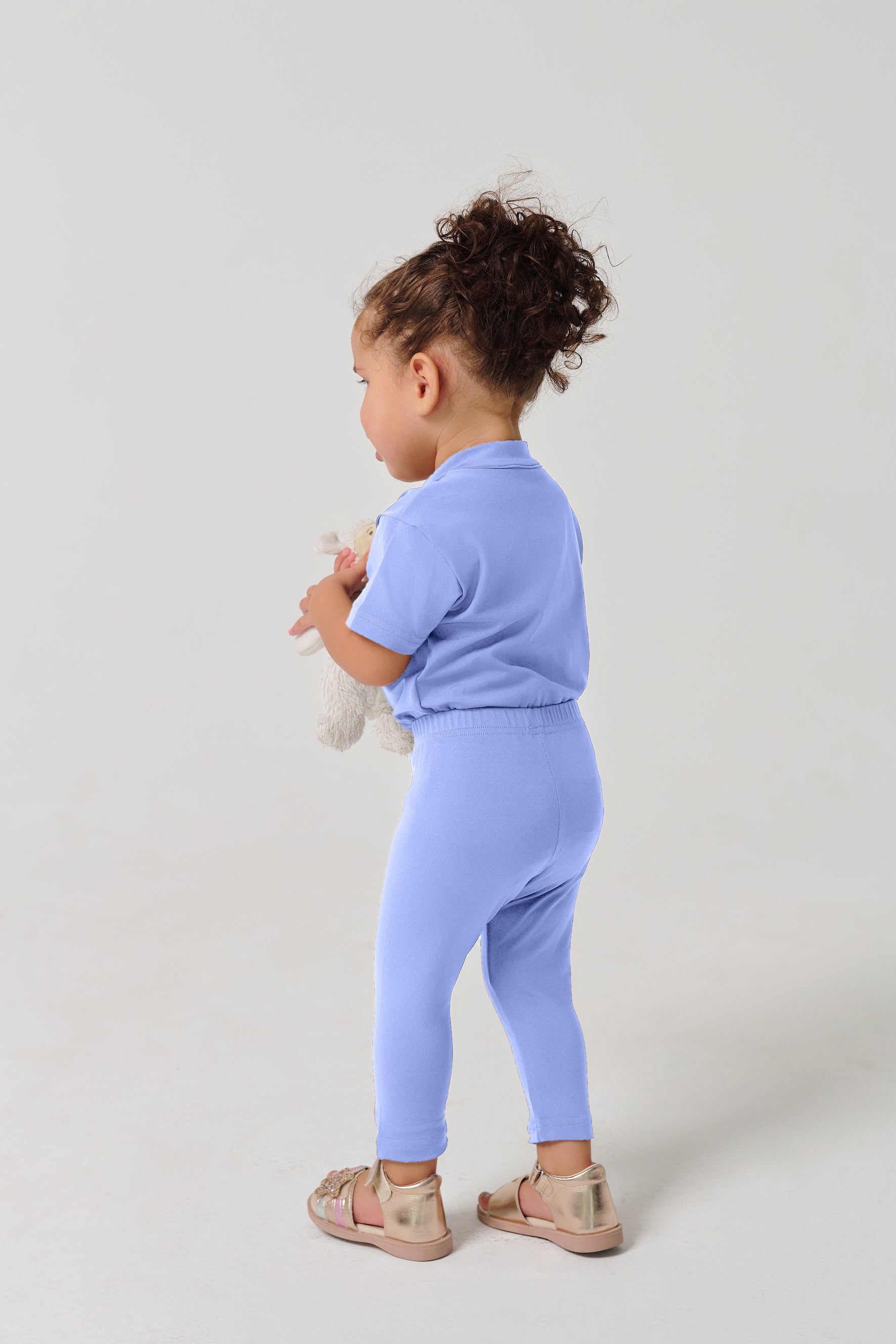 MULU Classic Unisex Baby DryFit Tights - Light Blue