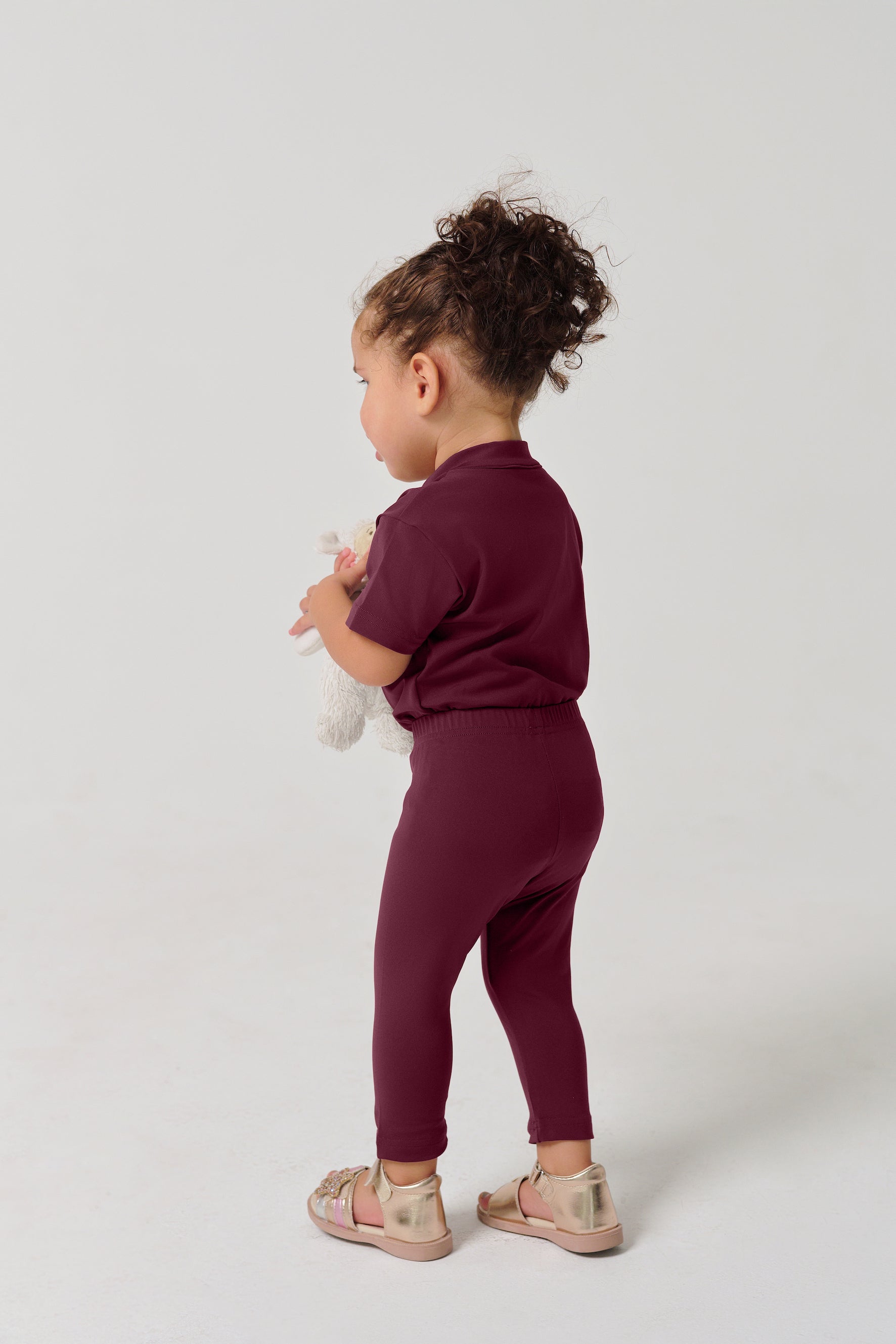MULU Classic Unisex Baby DryFit Tights - Maroon