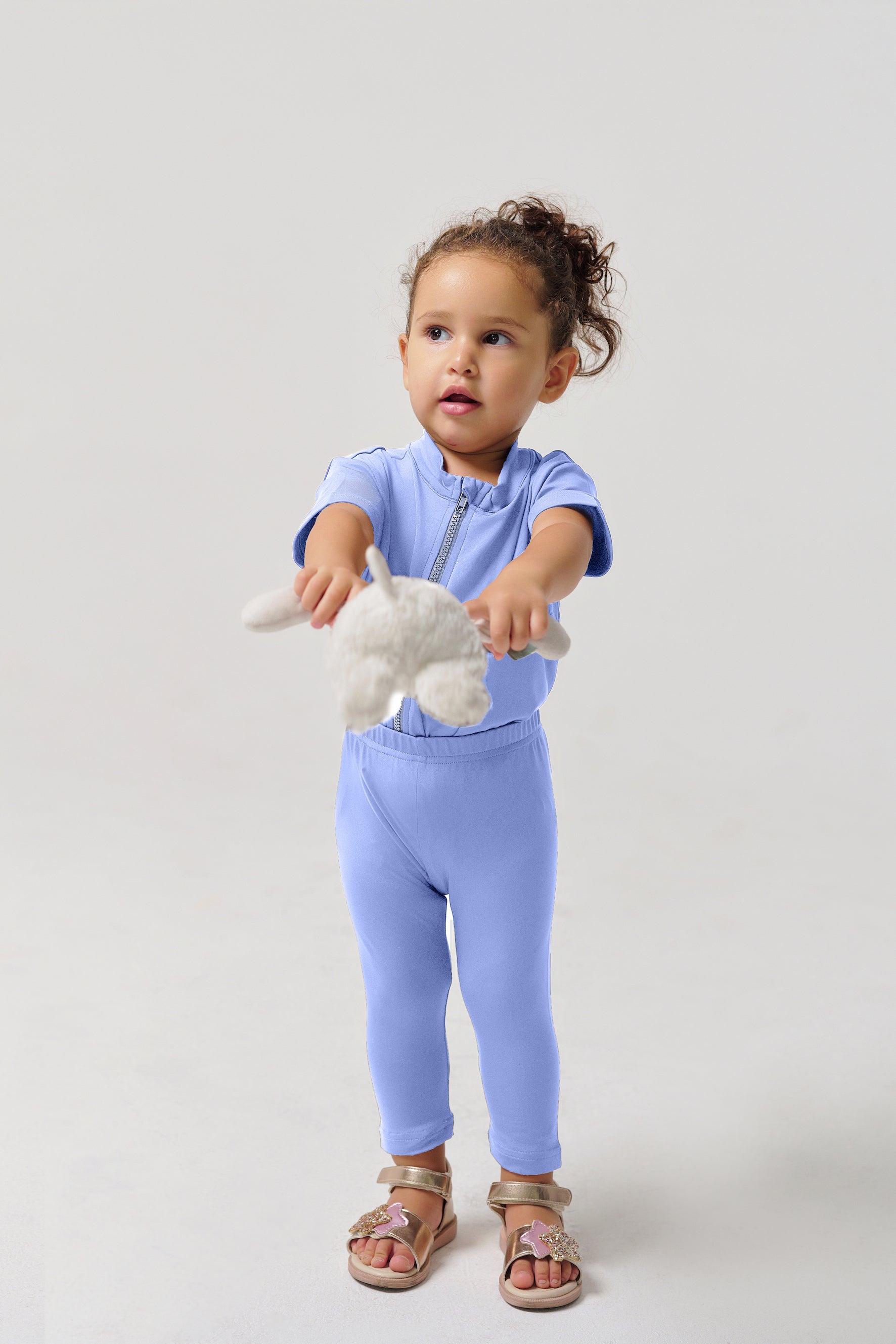 MULU Classic Unisex Baby DryFit Tights - Light Blue