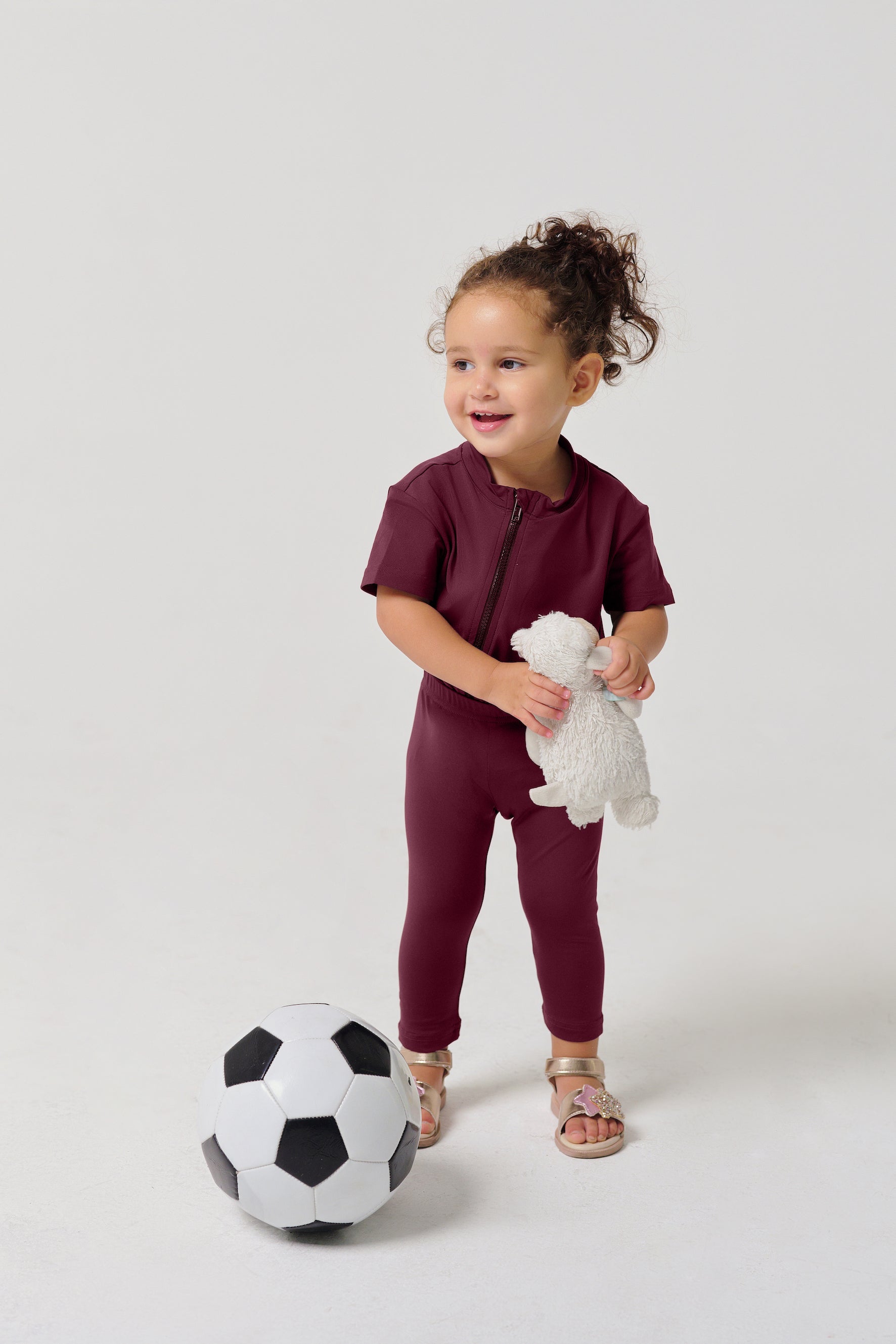 MULU Classic Unisex Baby DryFit Tights - Maroon