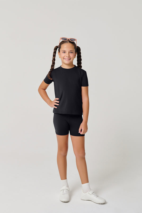 MULU Classic Kids Bikershorts - Black