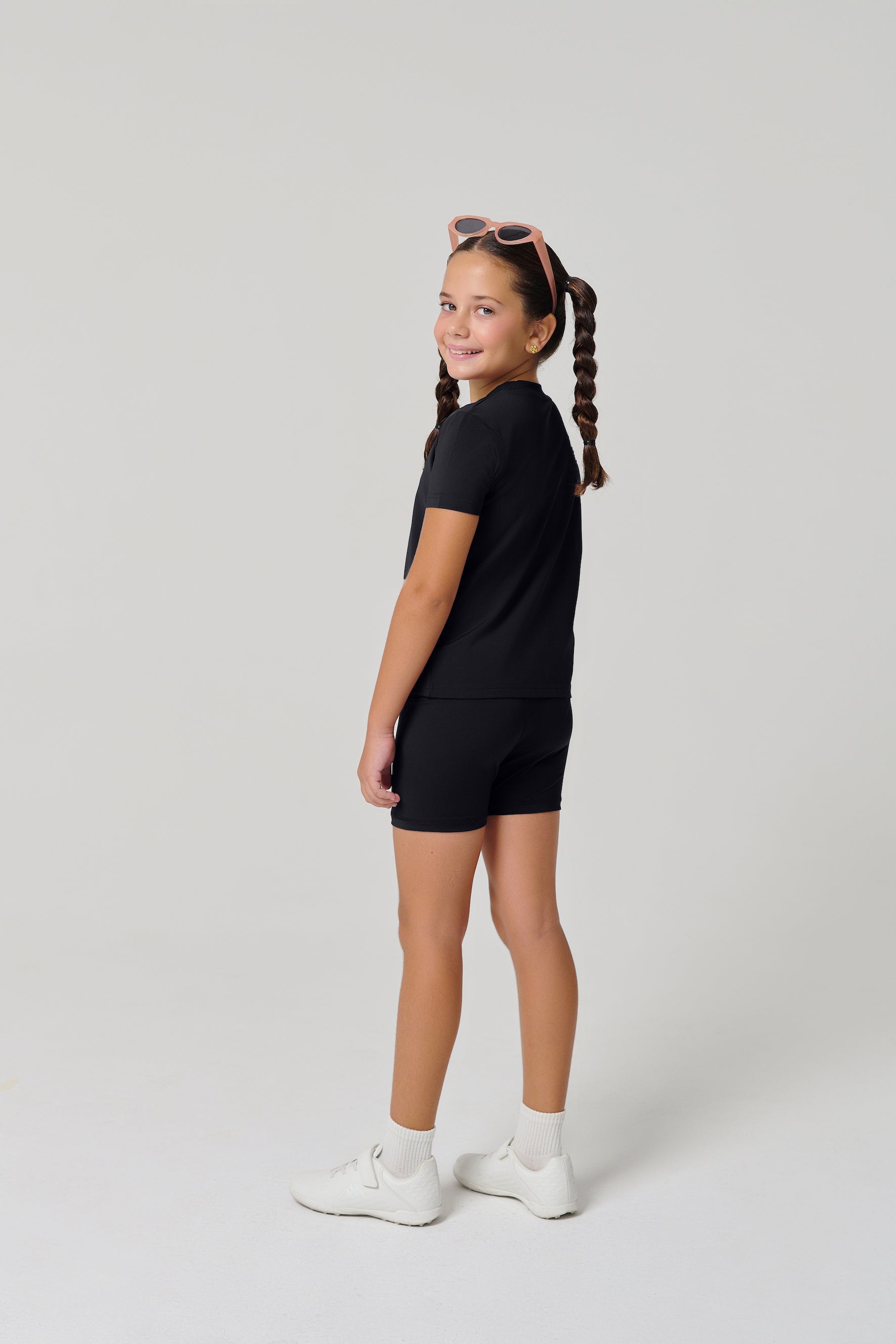MULU Classic Kids DryFit Bikershorts - Black