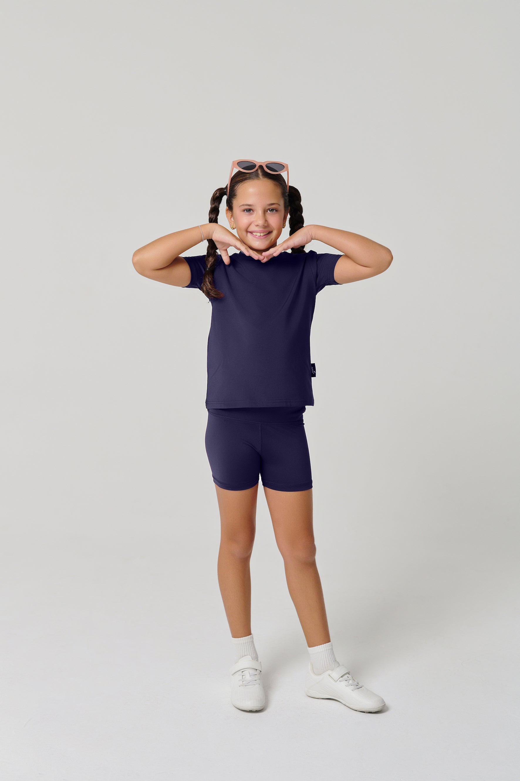 MULU Classic Unisex Kids DryFit T-shirt - Blue