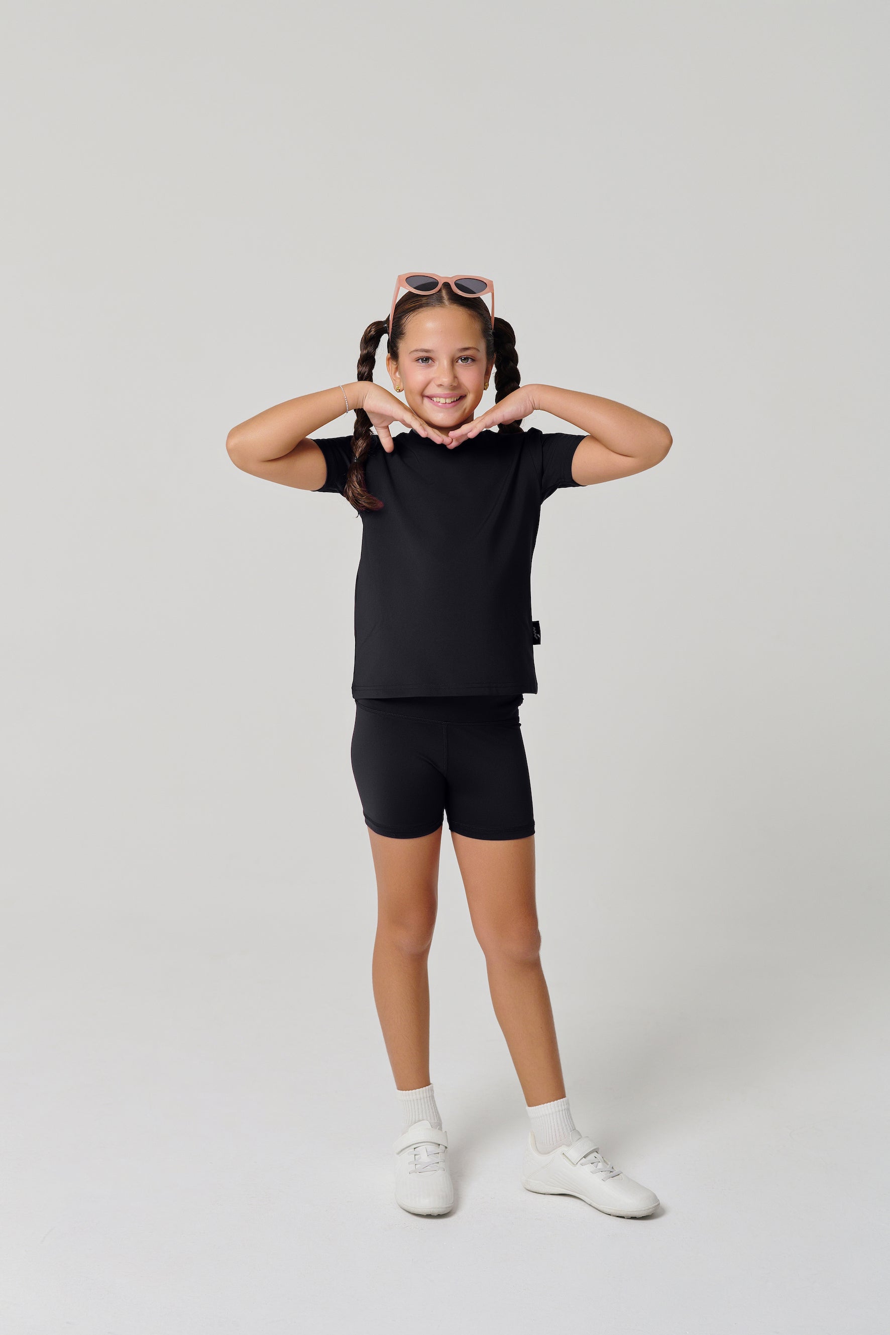 MULU Classic Kids DryFit Bikershorts - Black