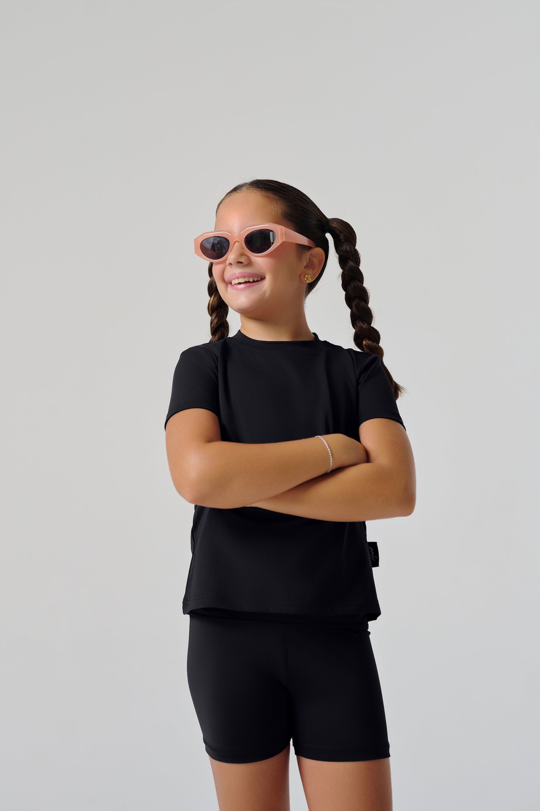 MULU Classic Kids DryFit Bikershorts - Black