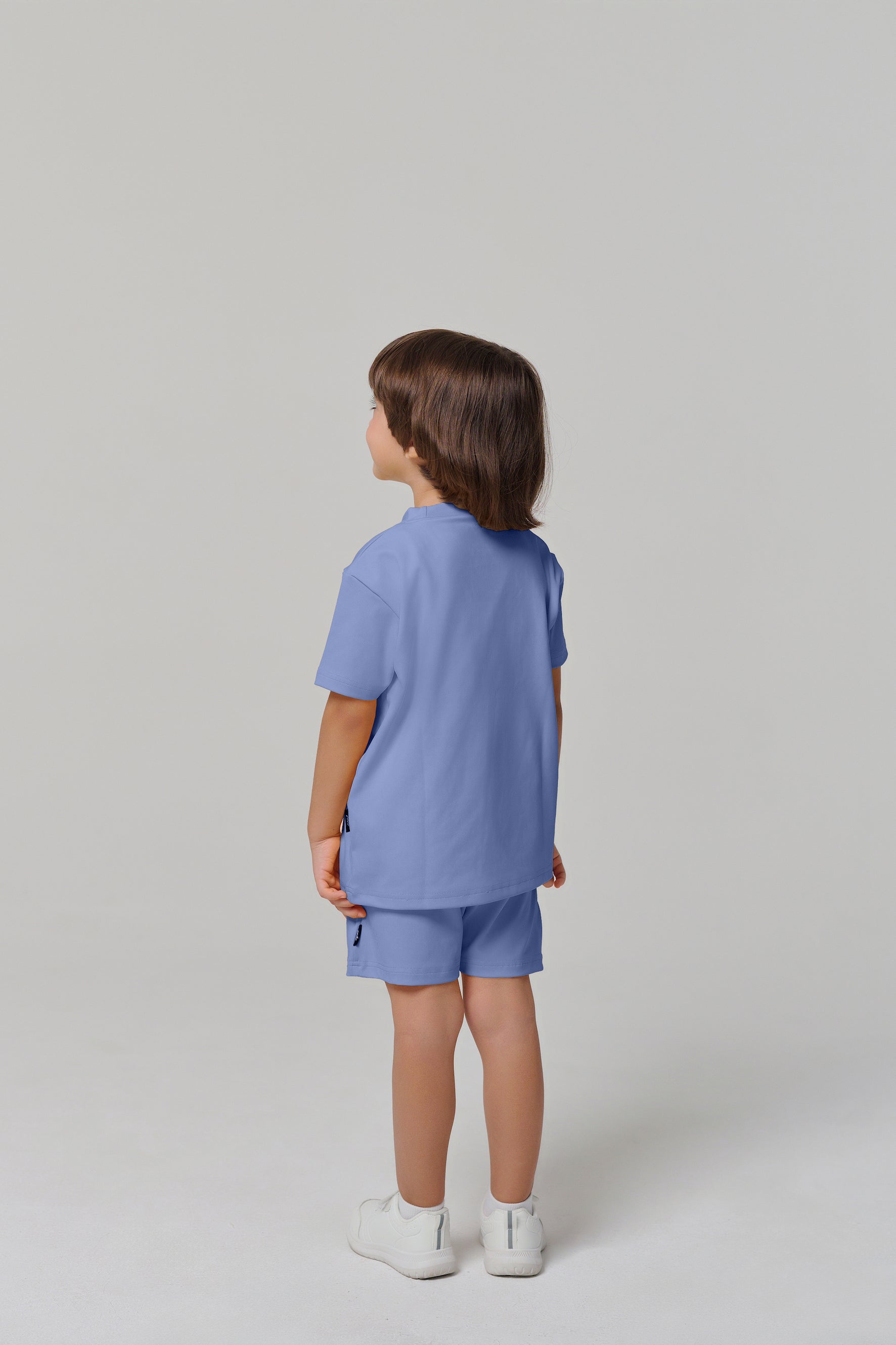 MULU Classic Kids DryFit Shorts - Light Blue