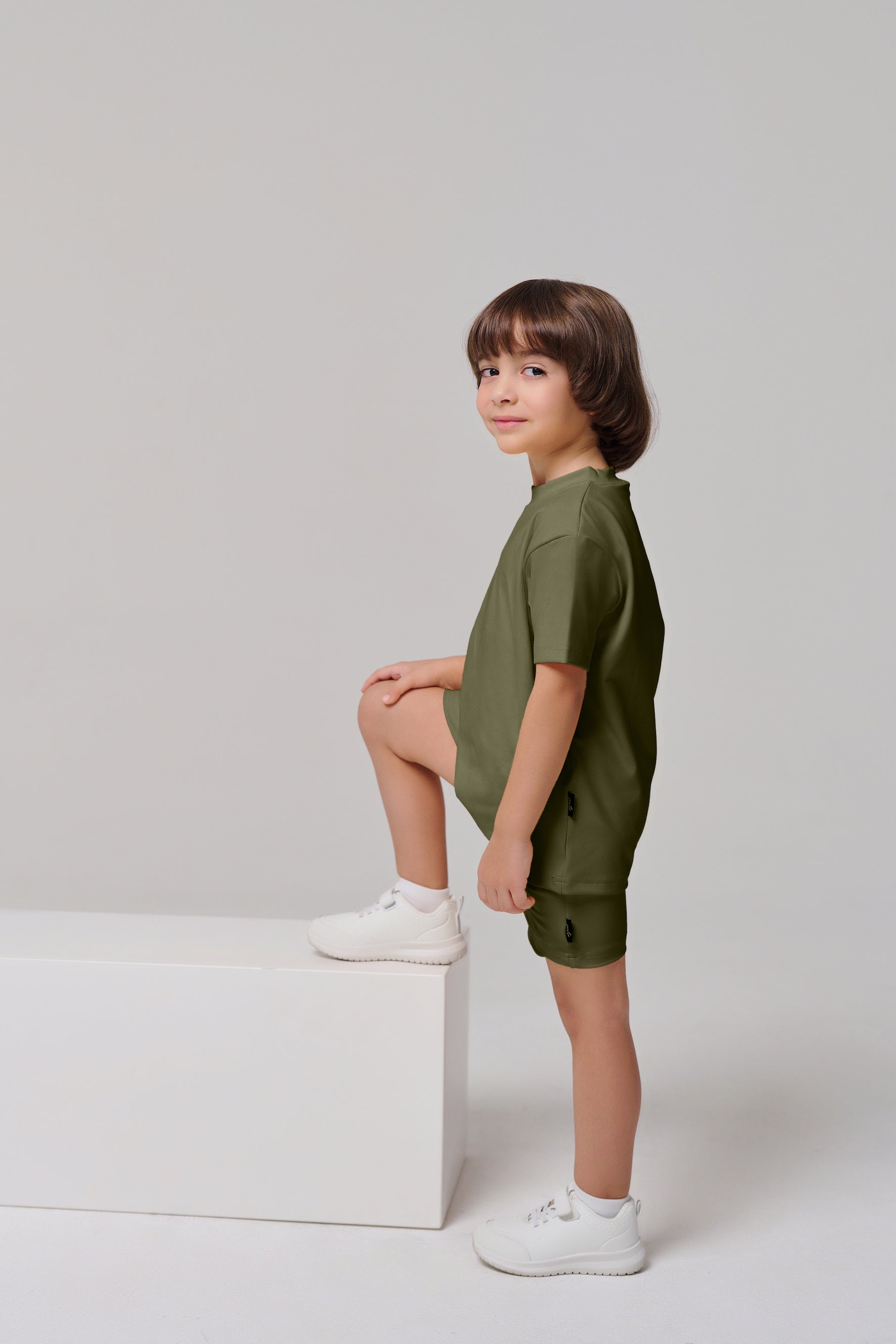 MULU Classic Kids DryFit Shorts - Green